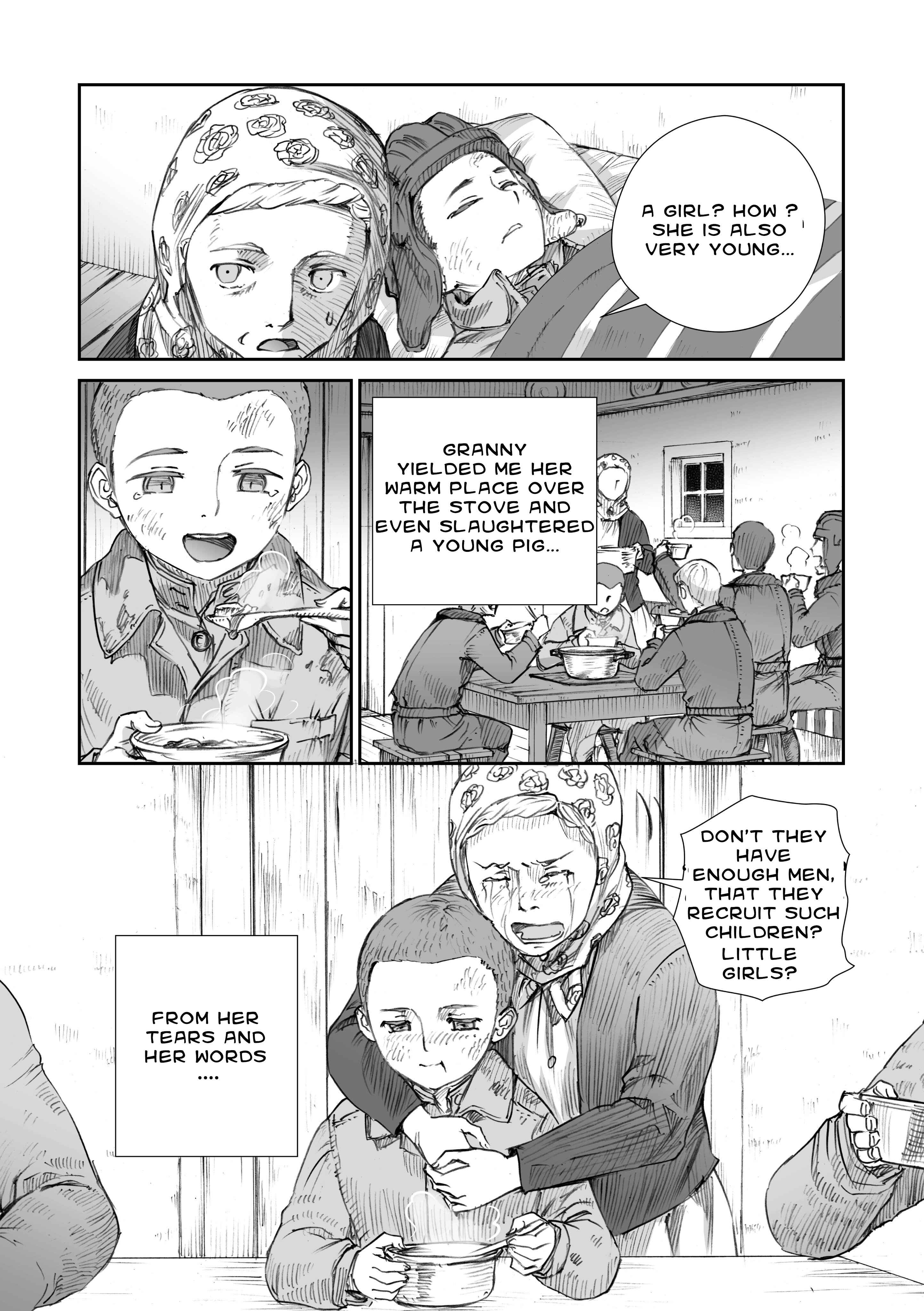 Page 14 Chapter 11.2 Sensou wa Onna no Kao wo Shiteinai