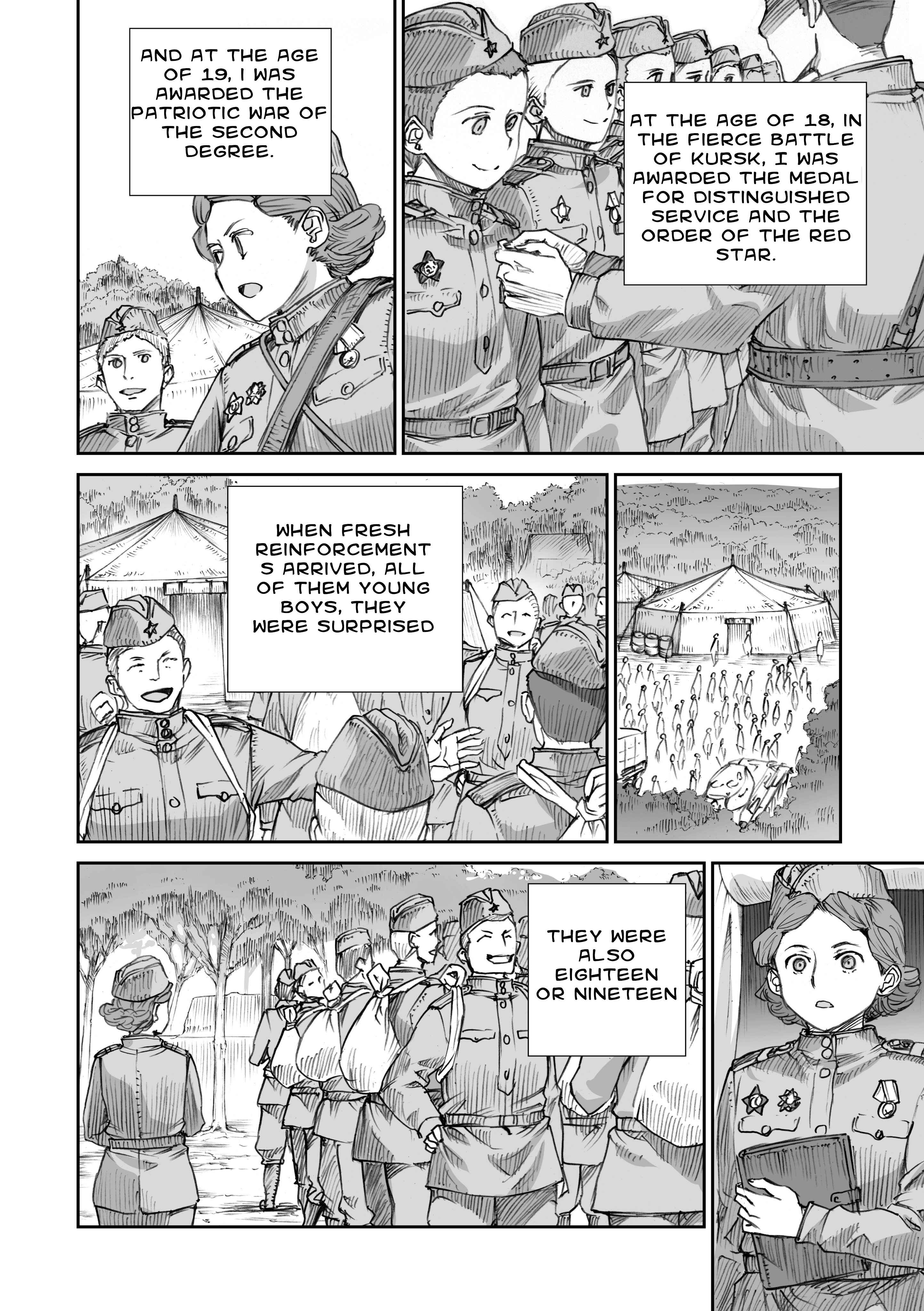 Page 16 Chapter 11.2 Sensou wa Onna no Kao wo Shiteinai