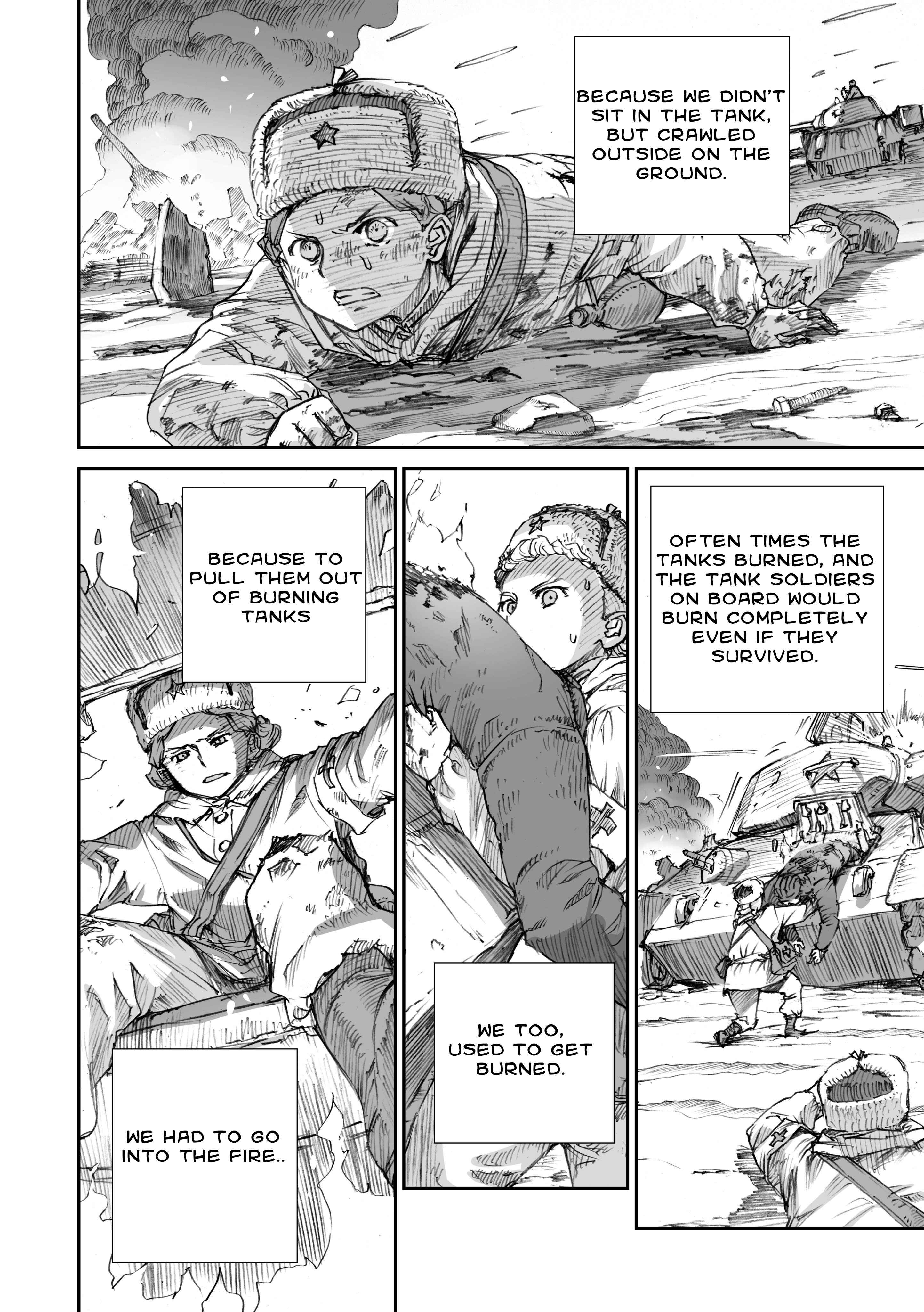 Page 2 Chapter 11.2 Sensou wa Onna no Kao wo Shiteinai
