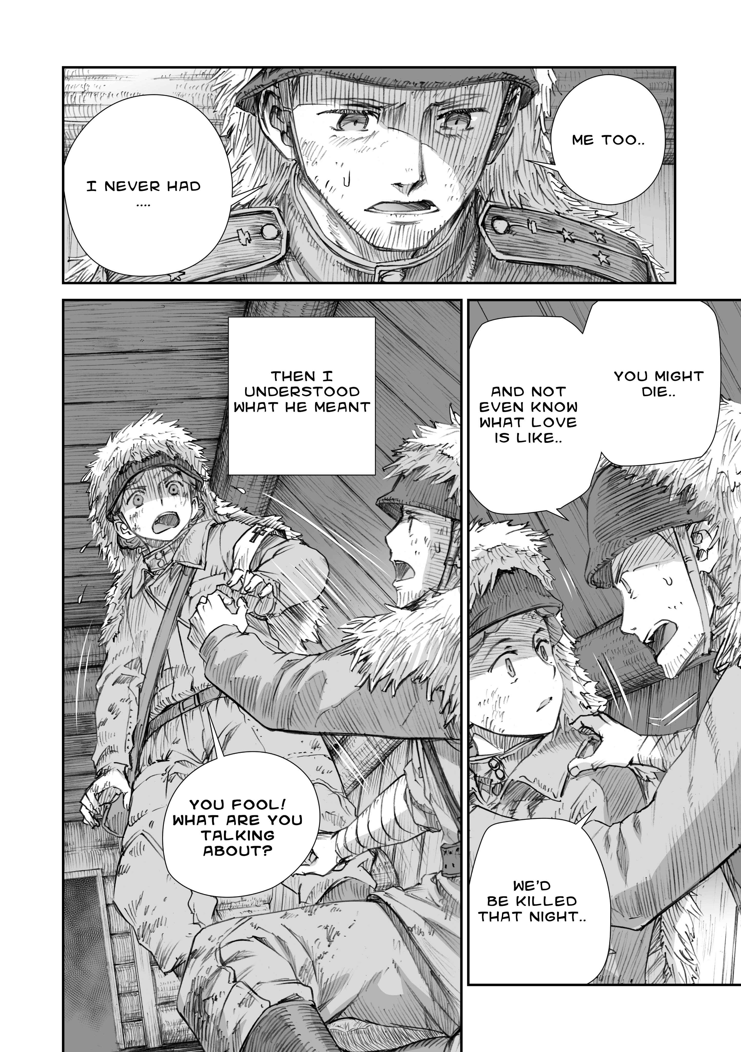 Page 22 Chapter 11.2 Sensou wa Onna no Kao wo Shiteinai