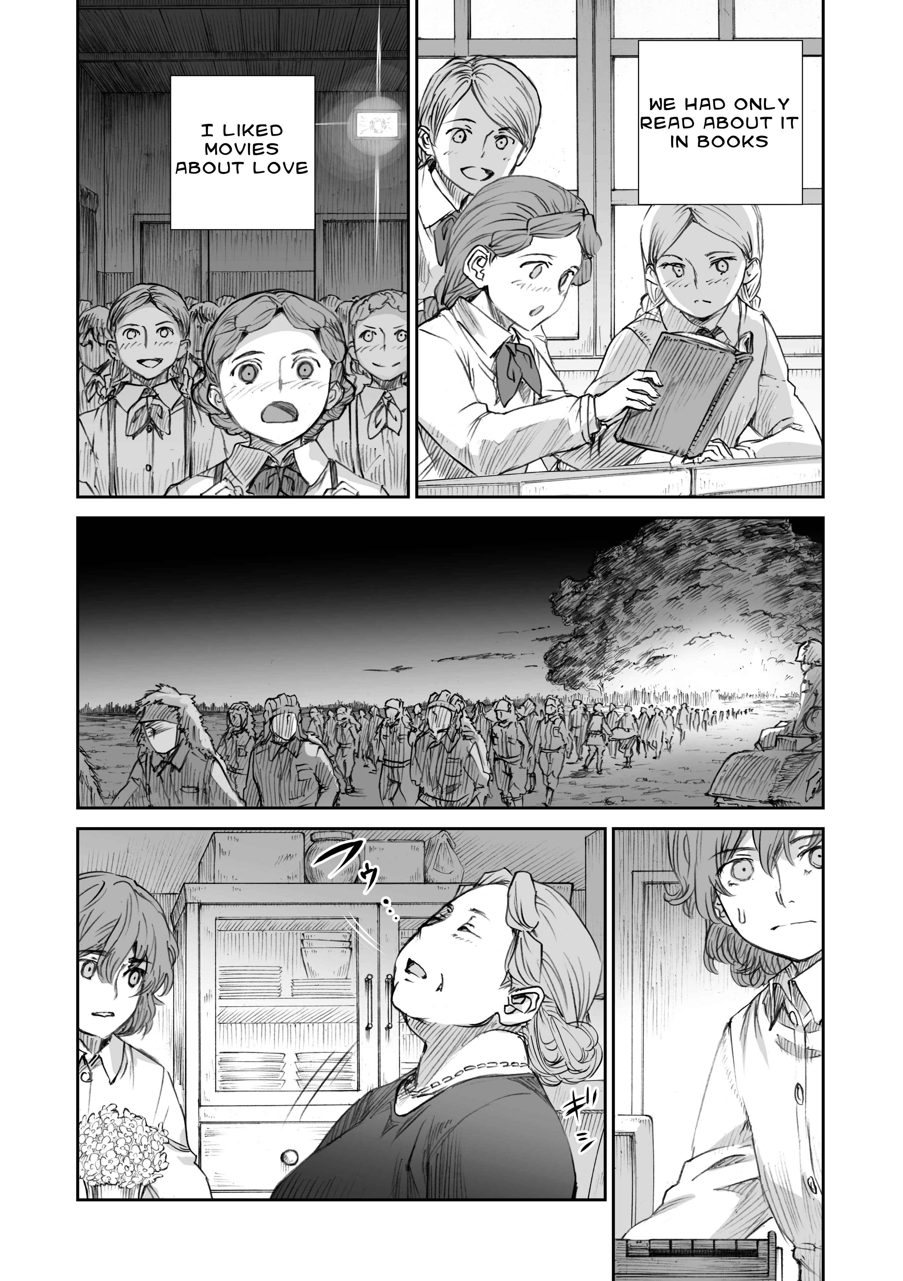 Page 24 Chapter 11.2 Sensou wa Onna no Kao wo Shiteinai