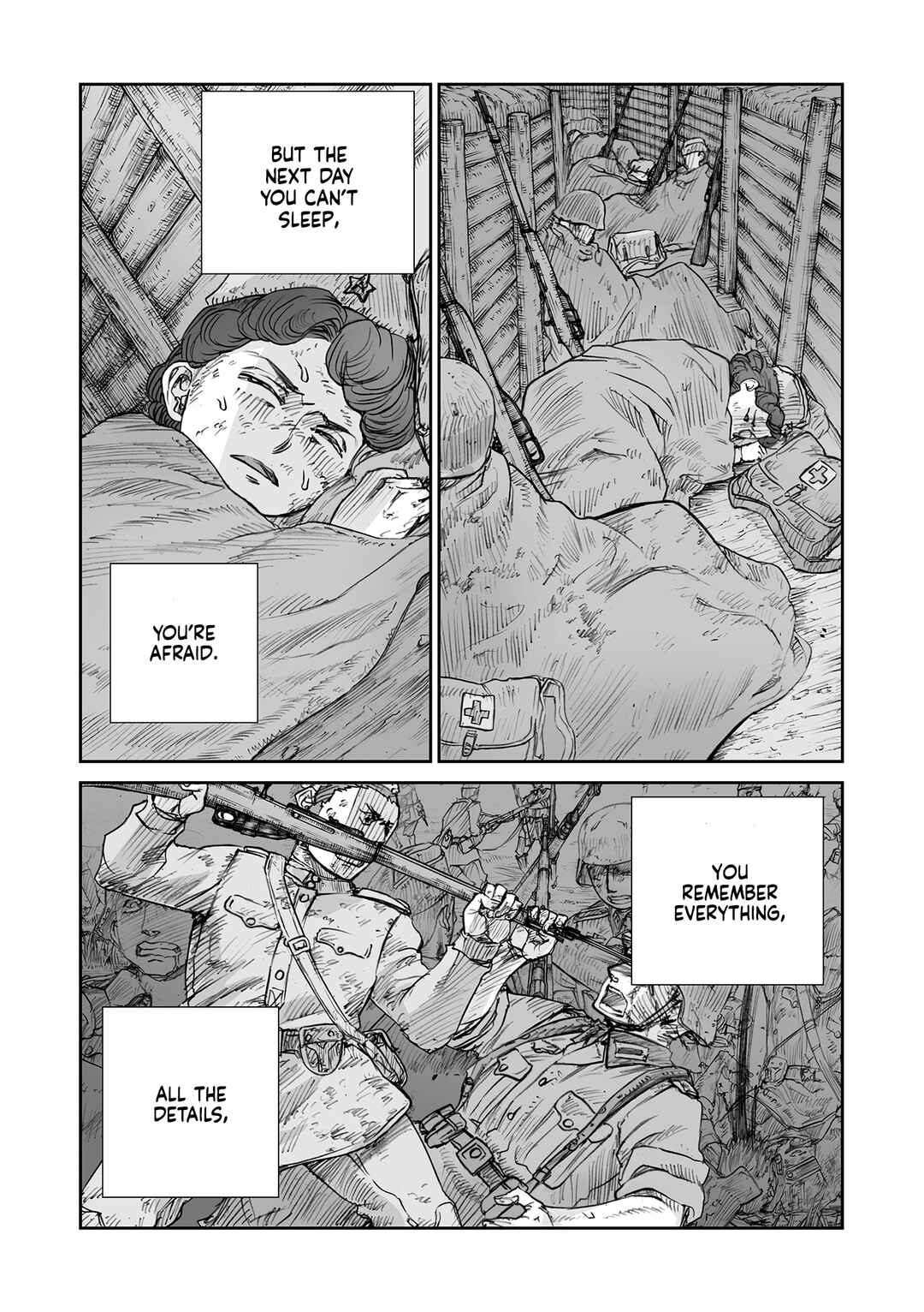 Page 8 Chapter 32.6 Sensou wa Onna no Kao wo Shiteinai