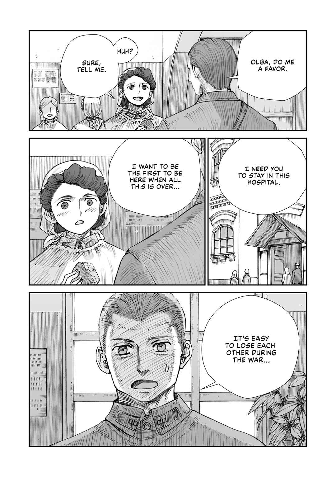 Page 16 Chapter 32.3 Sensou wa Onna no Kao wo Shiteinai