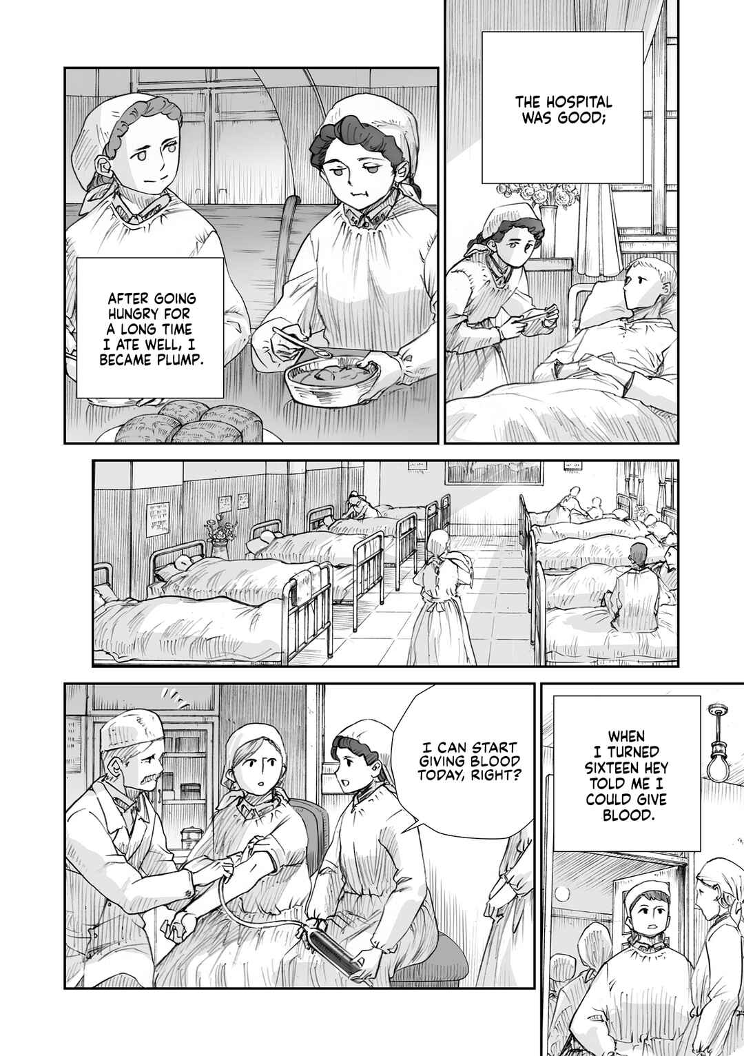 Page 4 Chapter 32.3 Sensou wa Onna no Kao wo Shiteinai
