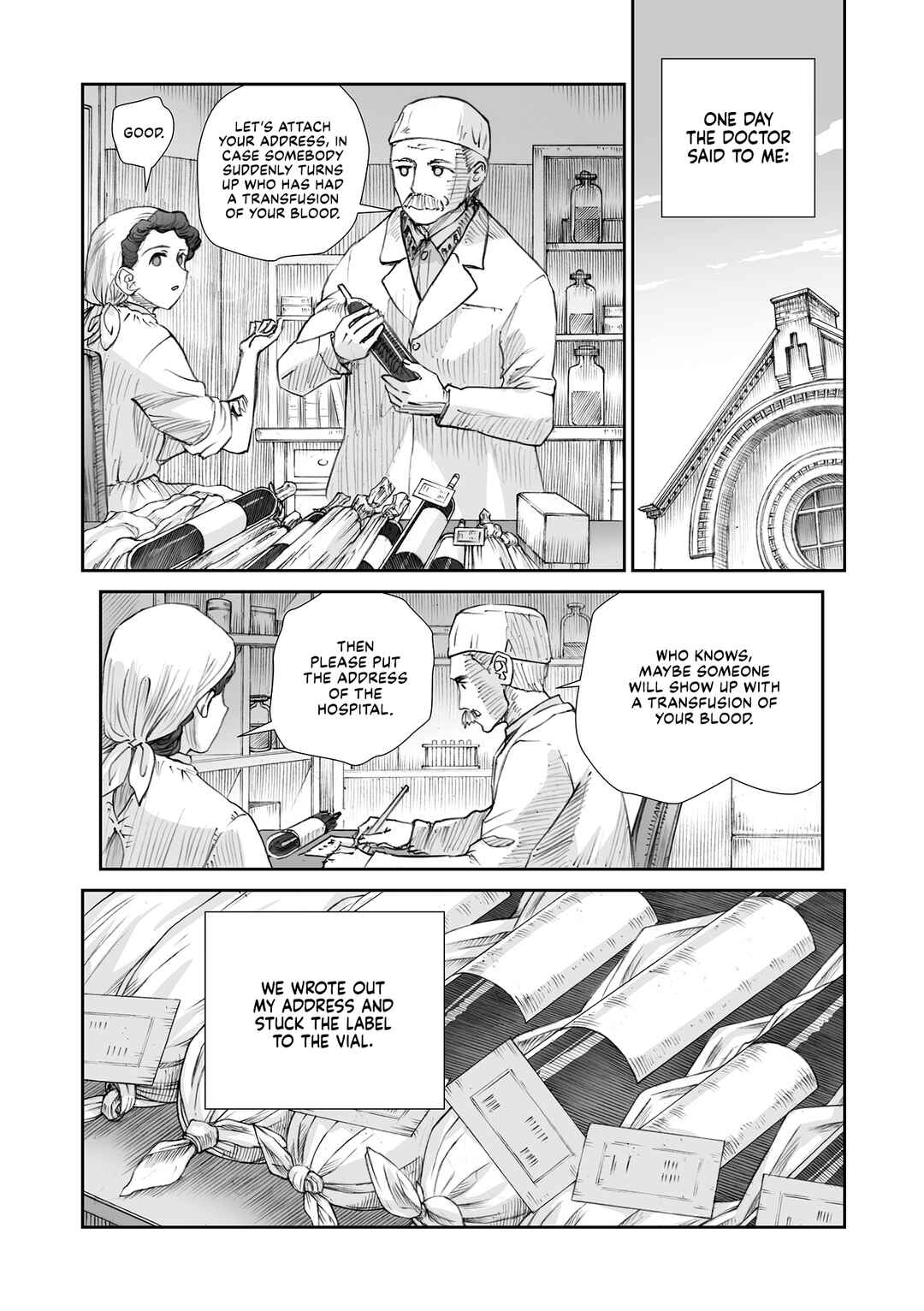 Page 7 Chapter 32.3 Sensou wa Onna no Kao wo Shiteinai