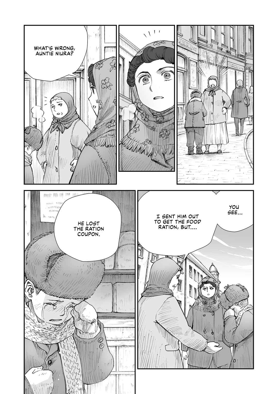 Page 8 Chapter 32.3 Sensou wa Onna no Kao wo Shiteinai