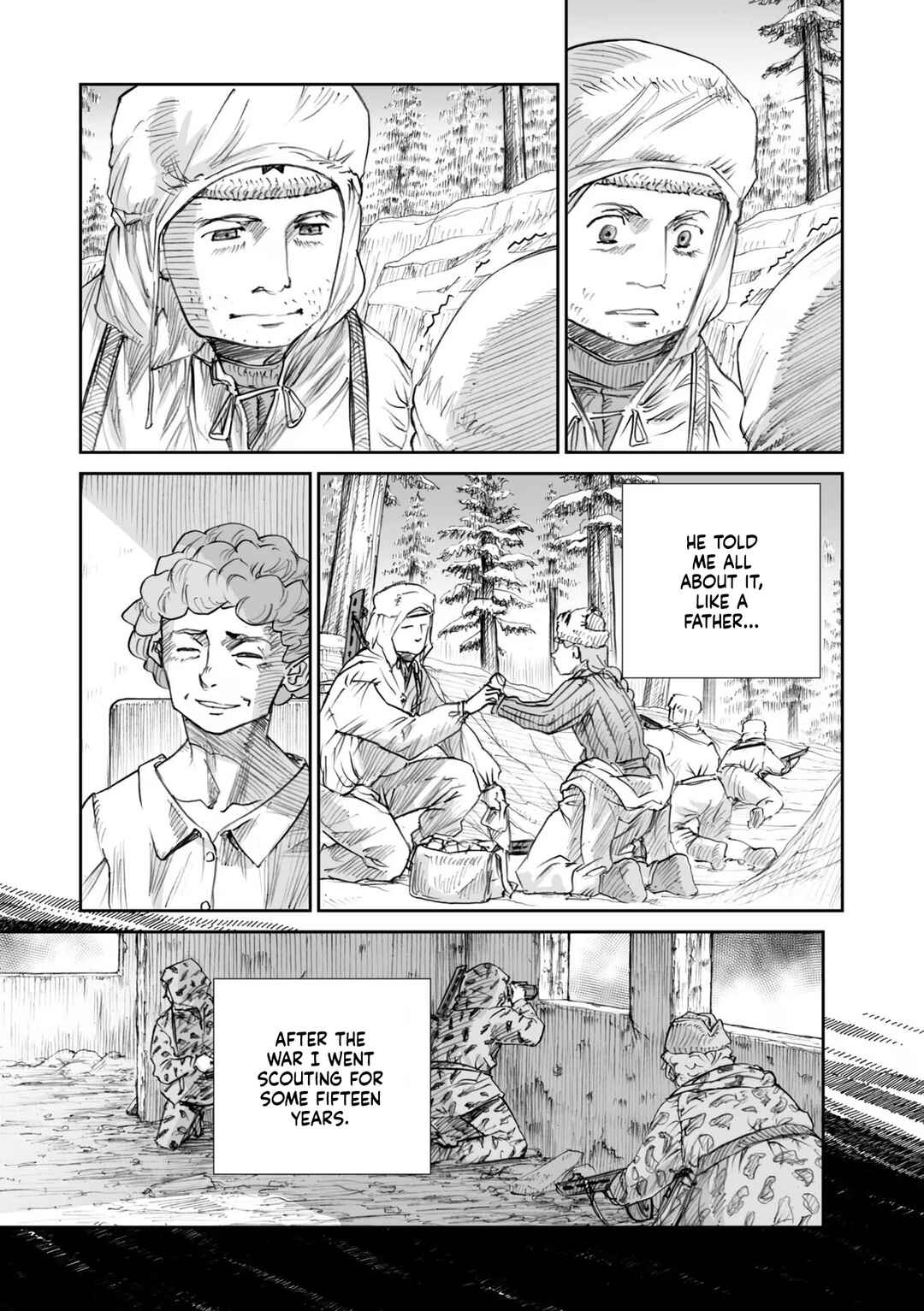 Page 14 Chapter 22.2 Sensou wa Onna no Kao wo Shiteinai