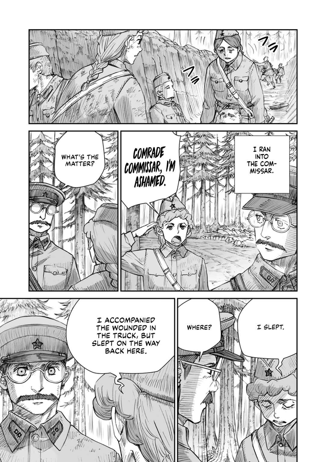 Page 5 Chapter 22.2 Sensou wa Onna no Kao wo Shiteinai
