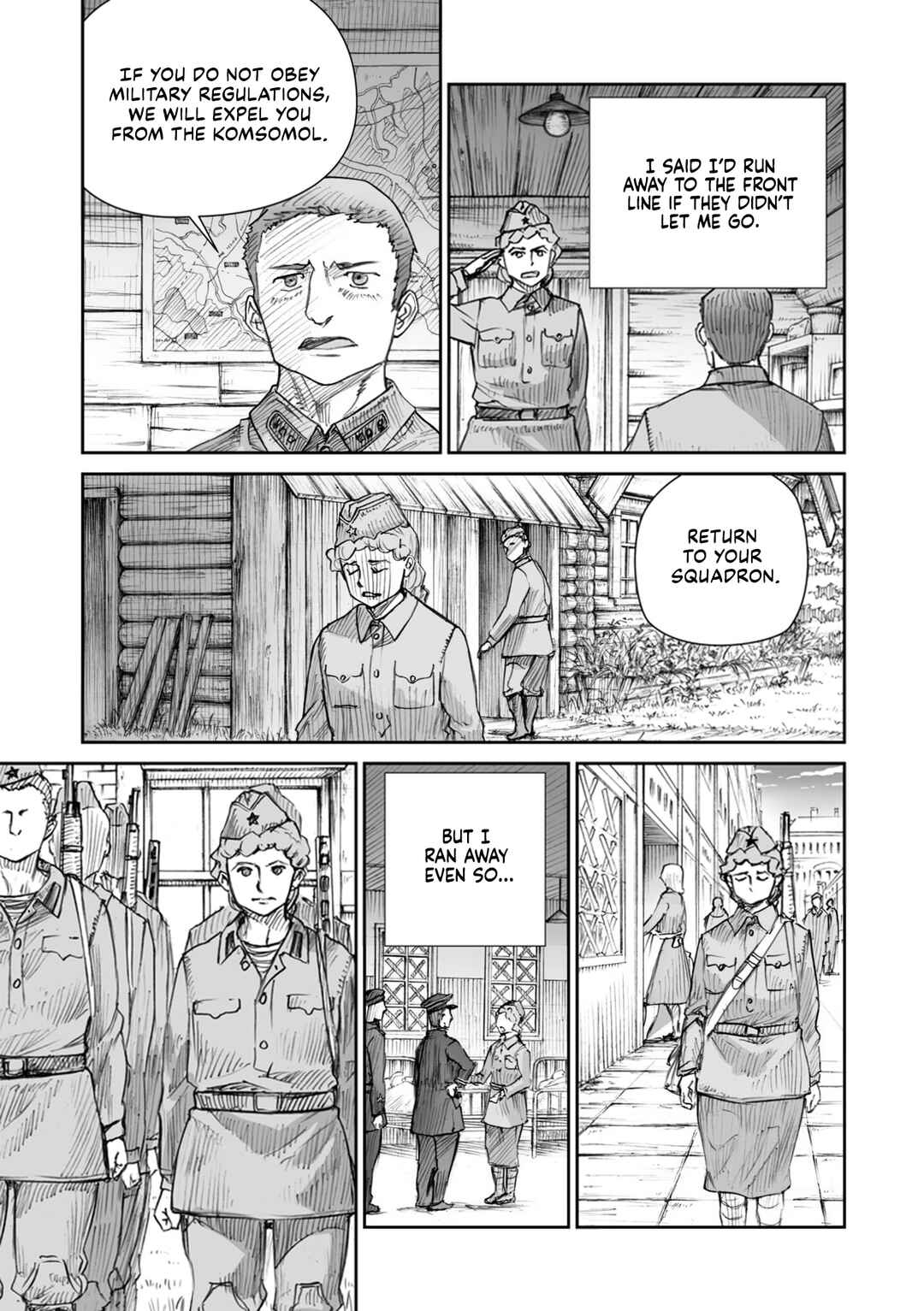 Page 7 Chapter 22.2 Sensou wa Onna no Kao wo Shiteinai