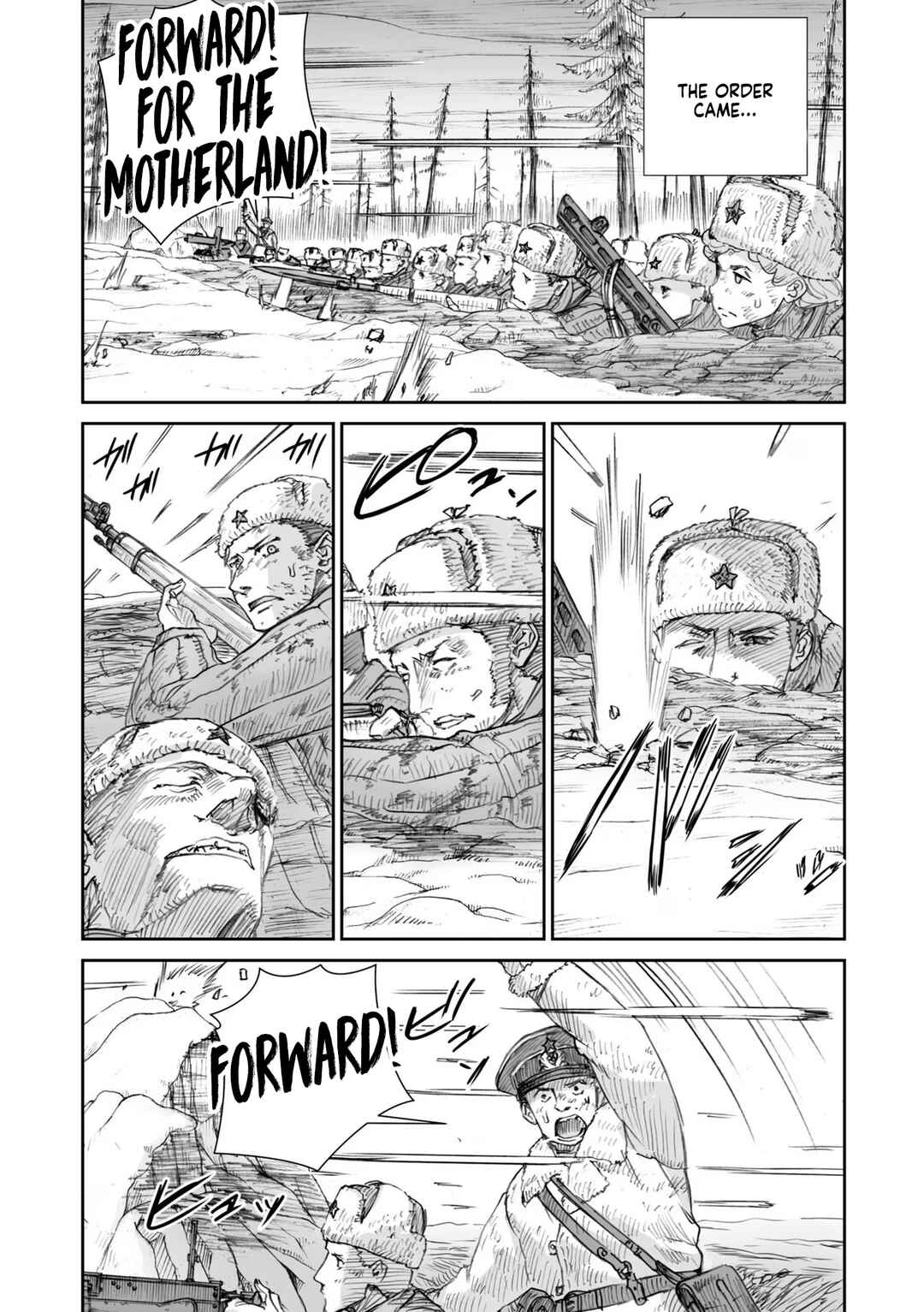 Page 9 Chapter 22.2 Sensou wa Onna no Kao wo Shiteinai