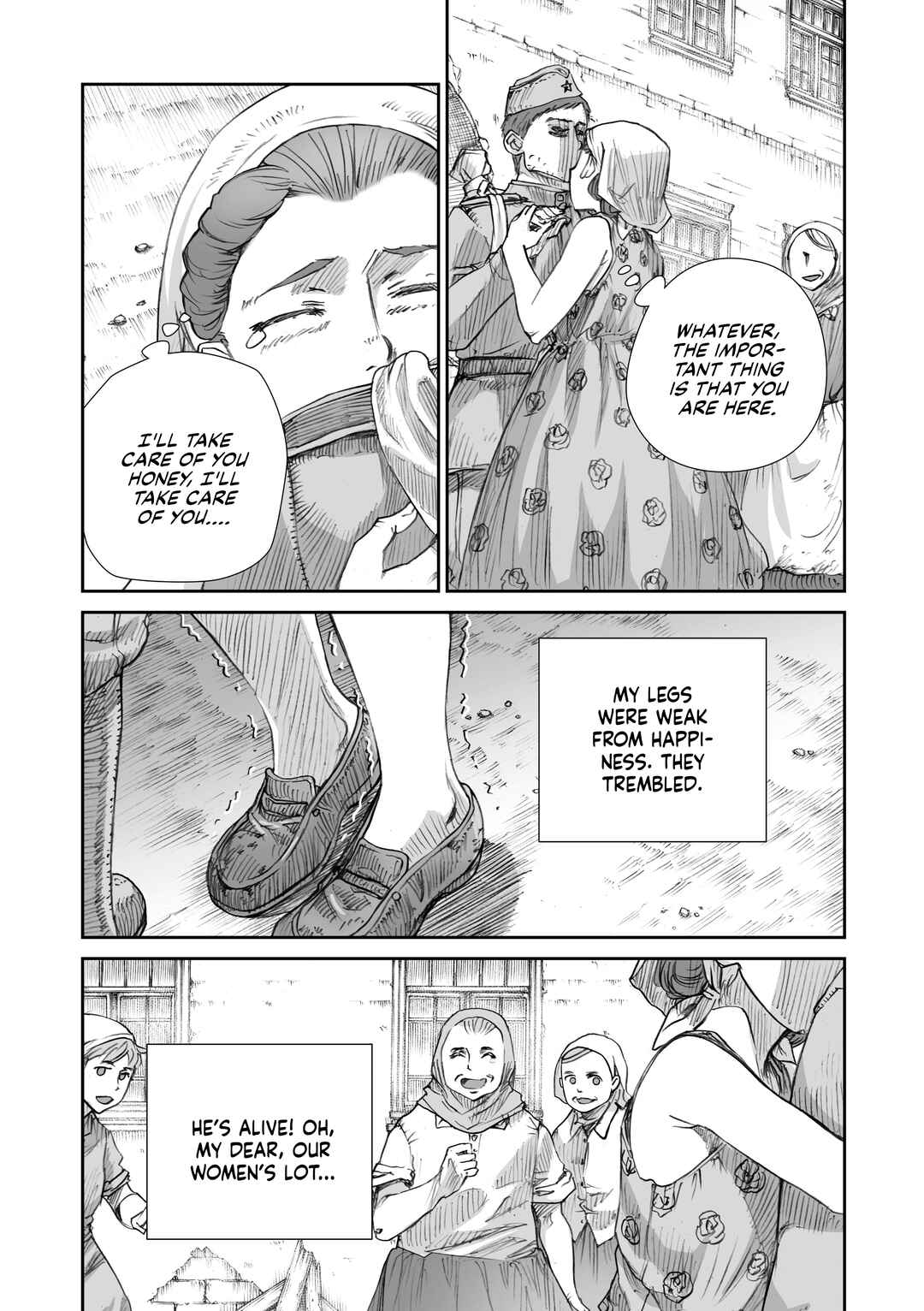 Page 13 Chapter 29 Sensou wa Onna no Kao wo Shiteinai