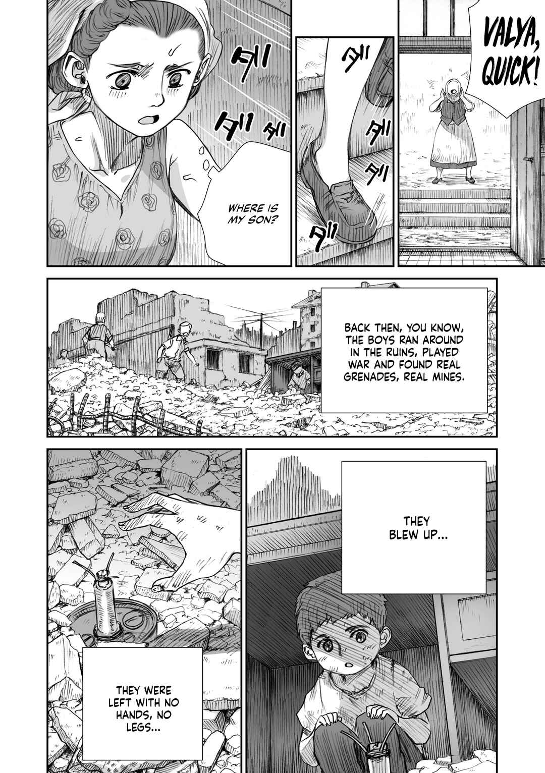 Page 8 Chapter 29 Sensou wa Onna no Kao wo Shiteinai