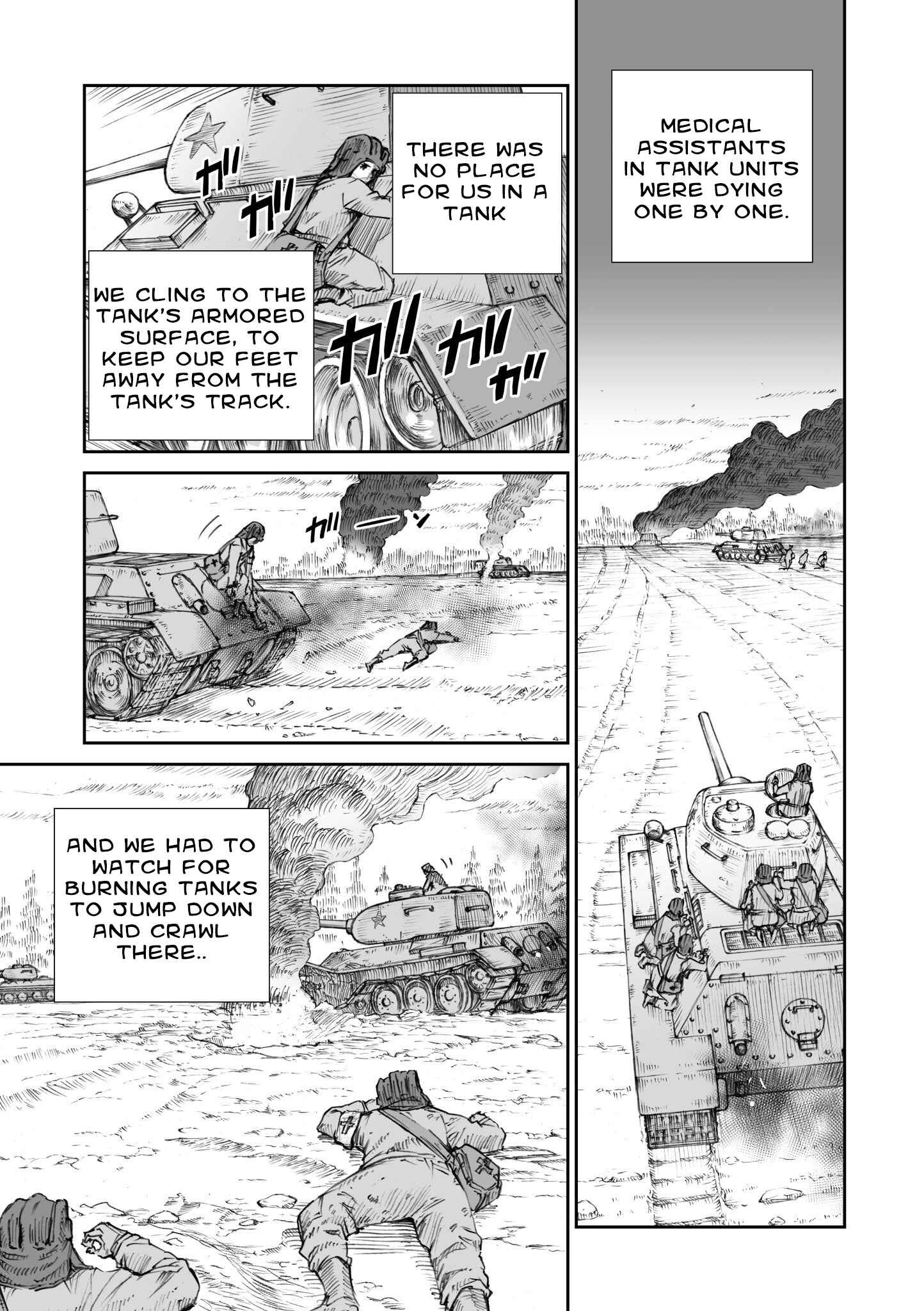 Page 1 Chapter 11.3 Sensou wa Onna no Kao wo Shiteinai