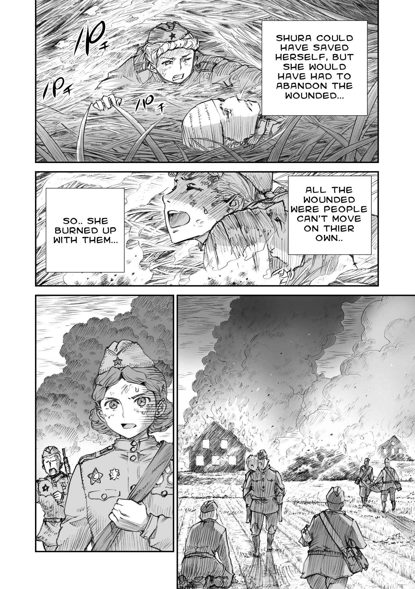 Page 10 Chapter 11.3 Sensou wa Onna no Kao wo Shiteinai