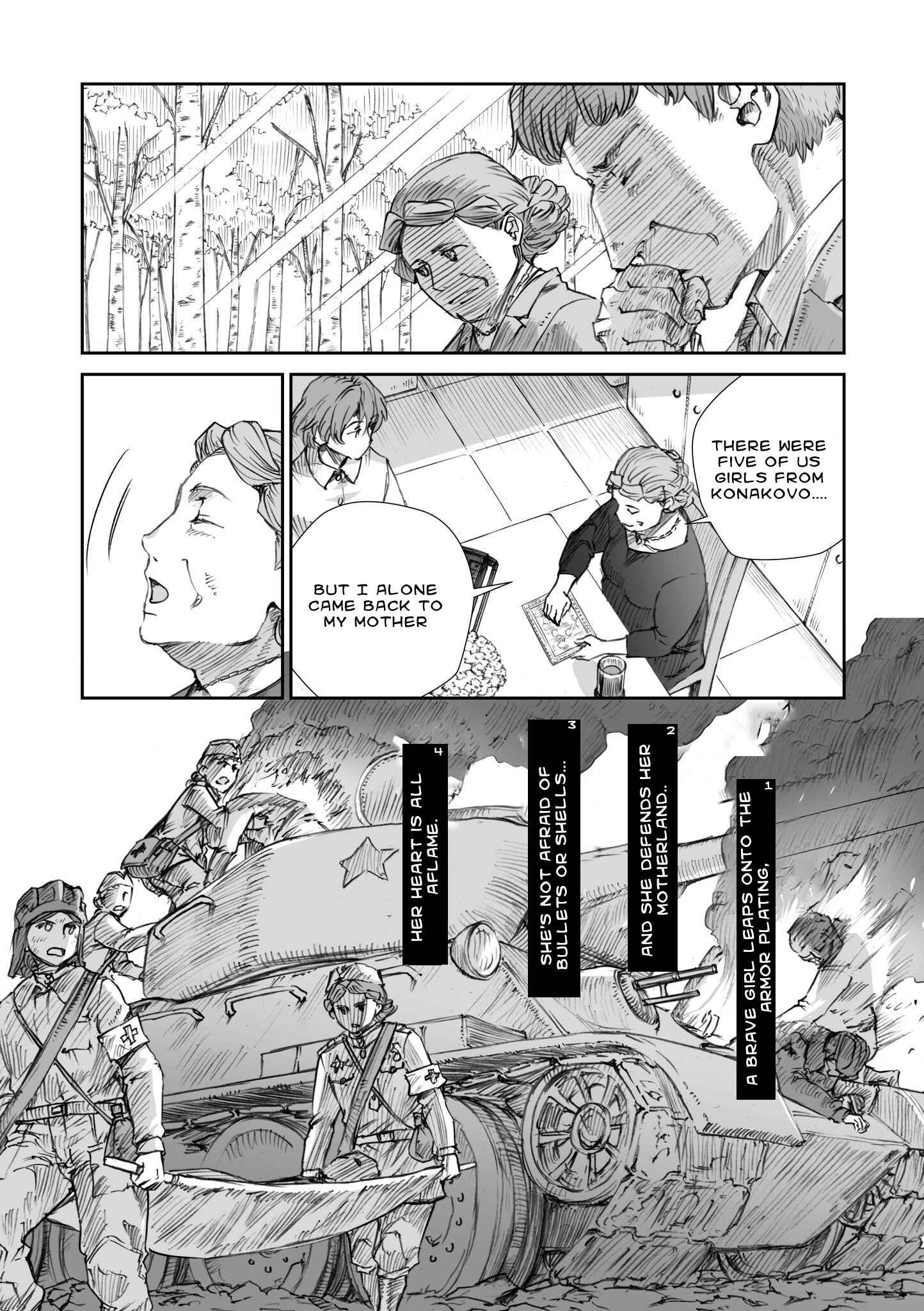 Page 13 Chapter 11.3 Sensou wa Onna no Kao wo Shiteinai
