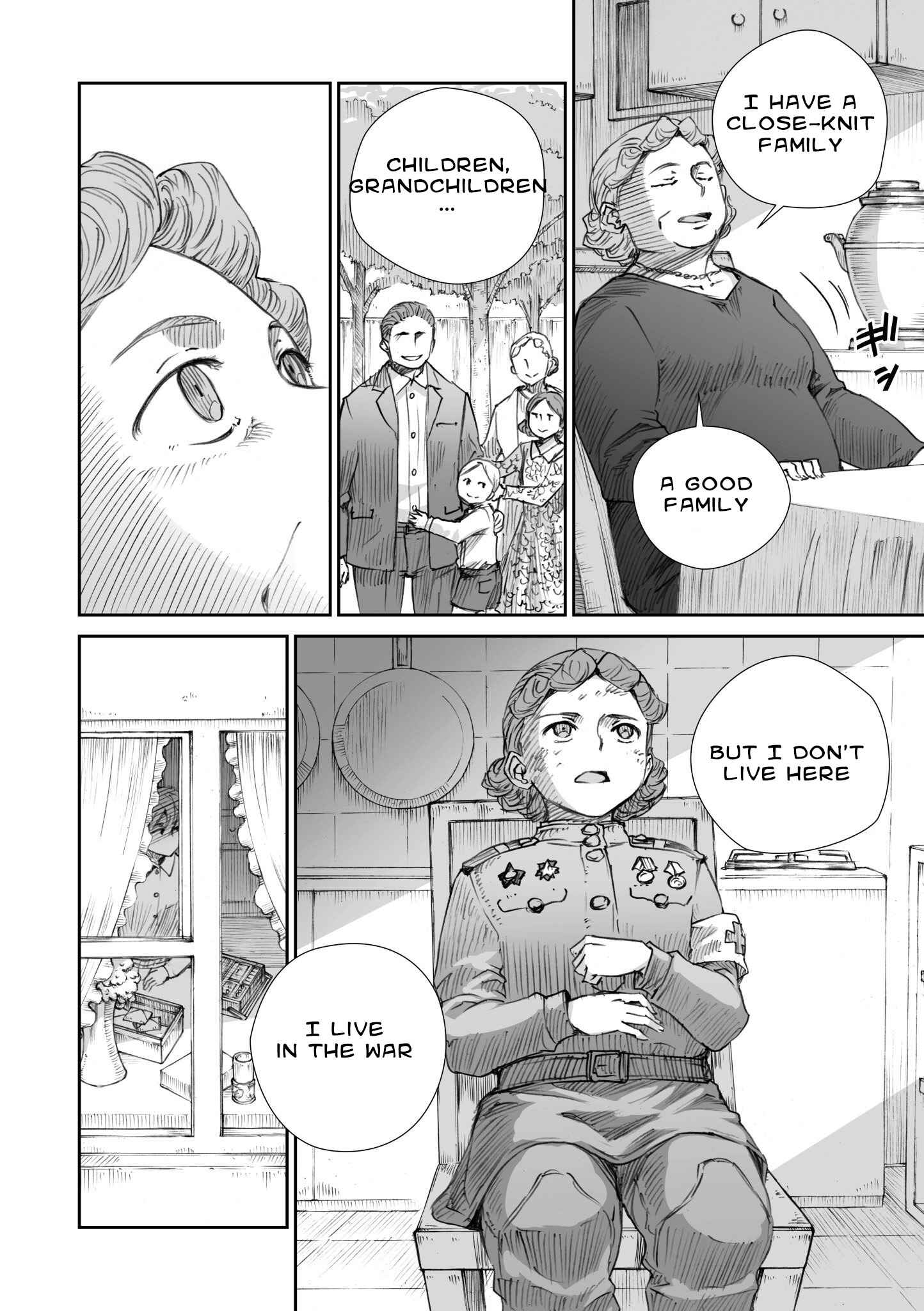 Page 16 Chapter 11.3 Sensou wa Onna no Kao wo Shiteinai
