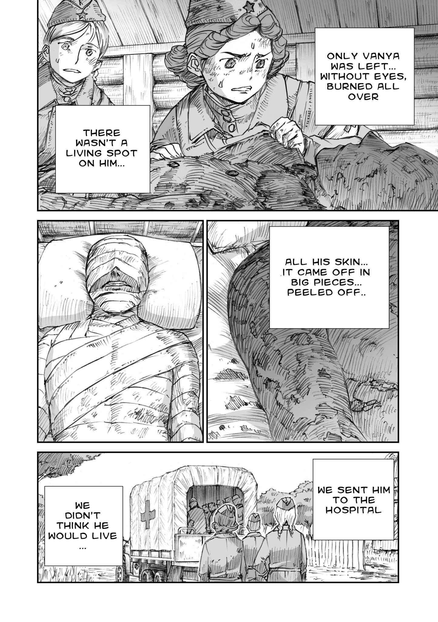 Page 18 Chapter 11.3 Sensou wa Onna no Kao wo Shiteinai
