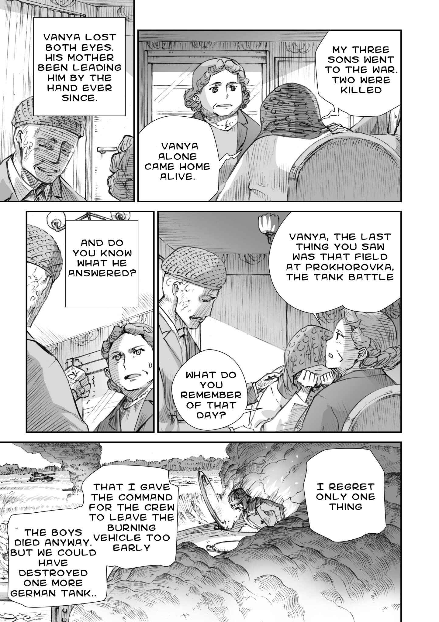 Page 21 Chapter 11.3 Sensou wa Onna no Kao wo Shiteinai