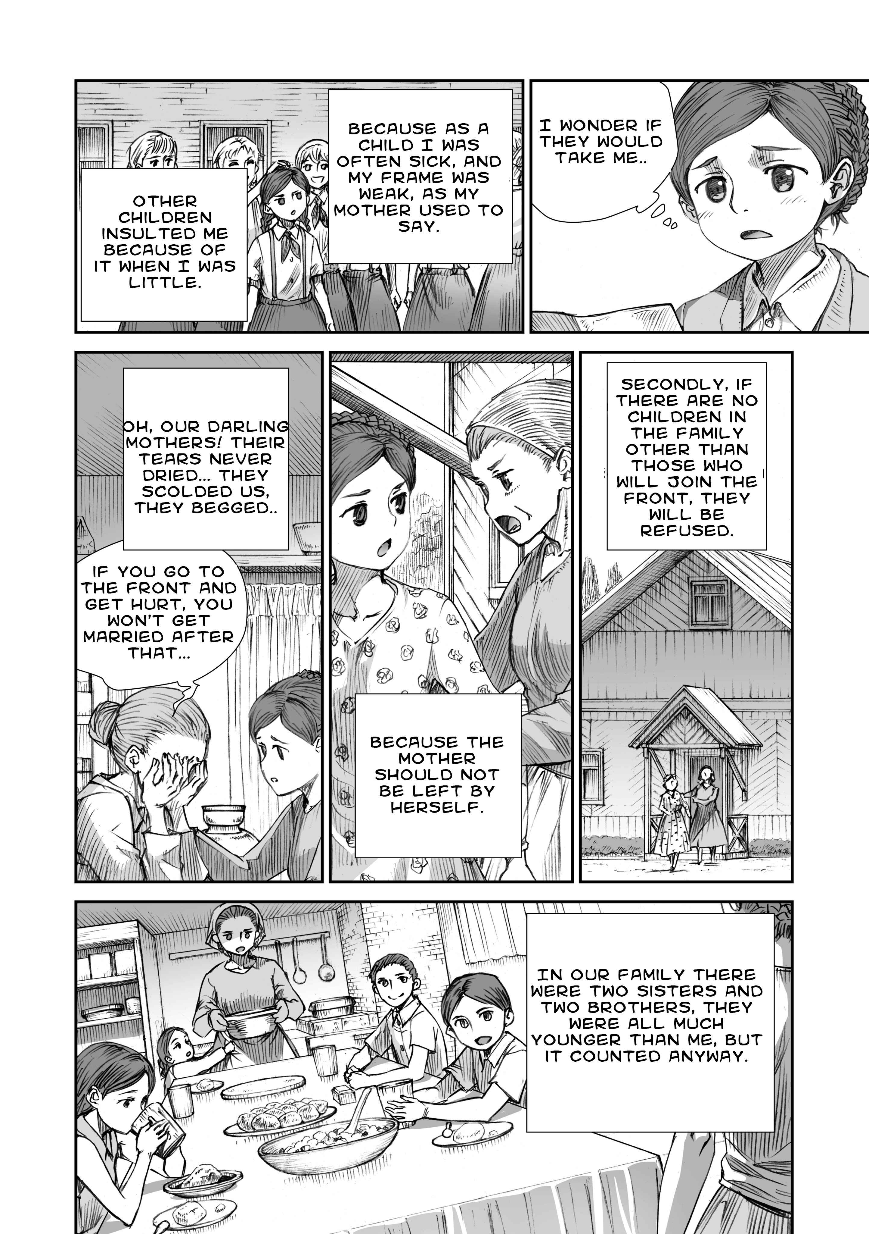 Page 10 Chapter 9 Sensou wa Onna no Kao wo Shiteinai