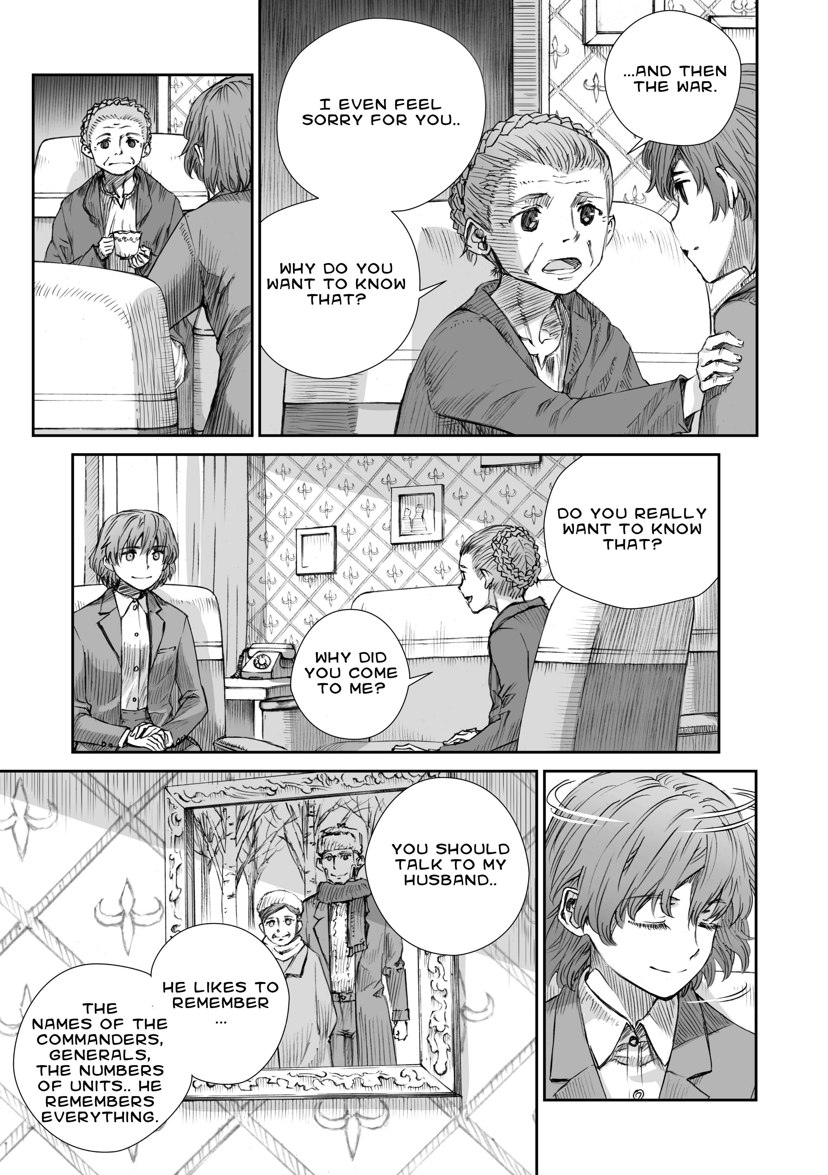 Page 3 Chapter 9 Sensou wa Onna no Kao wo Shiteinai