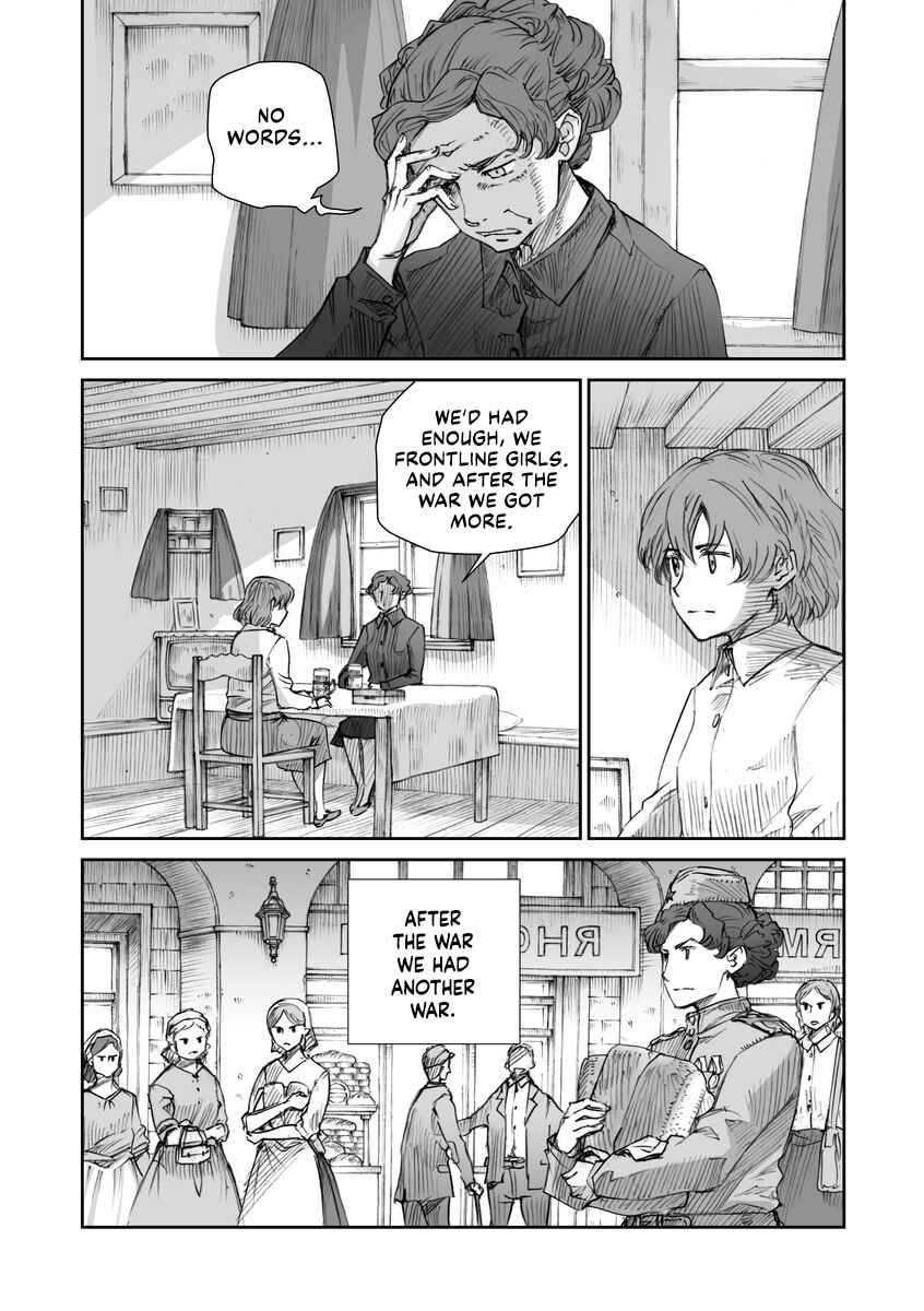 Page 9 Chapter 16.4 Sensou wa Onna no Kao wo Shiteinai