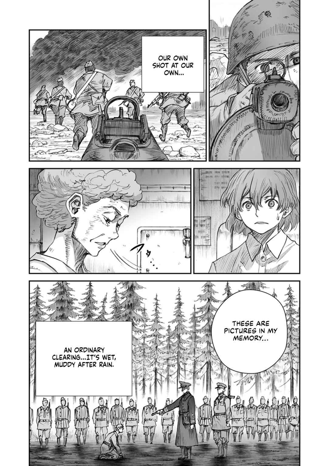 Page 17 Chapter 22 Sensou wa Onna no Kao wo Shiteinai