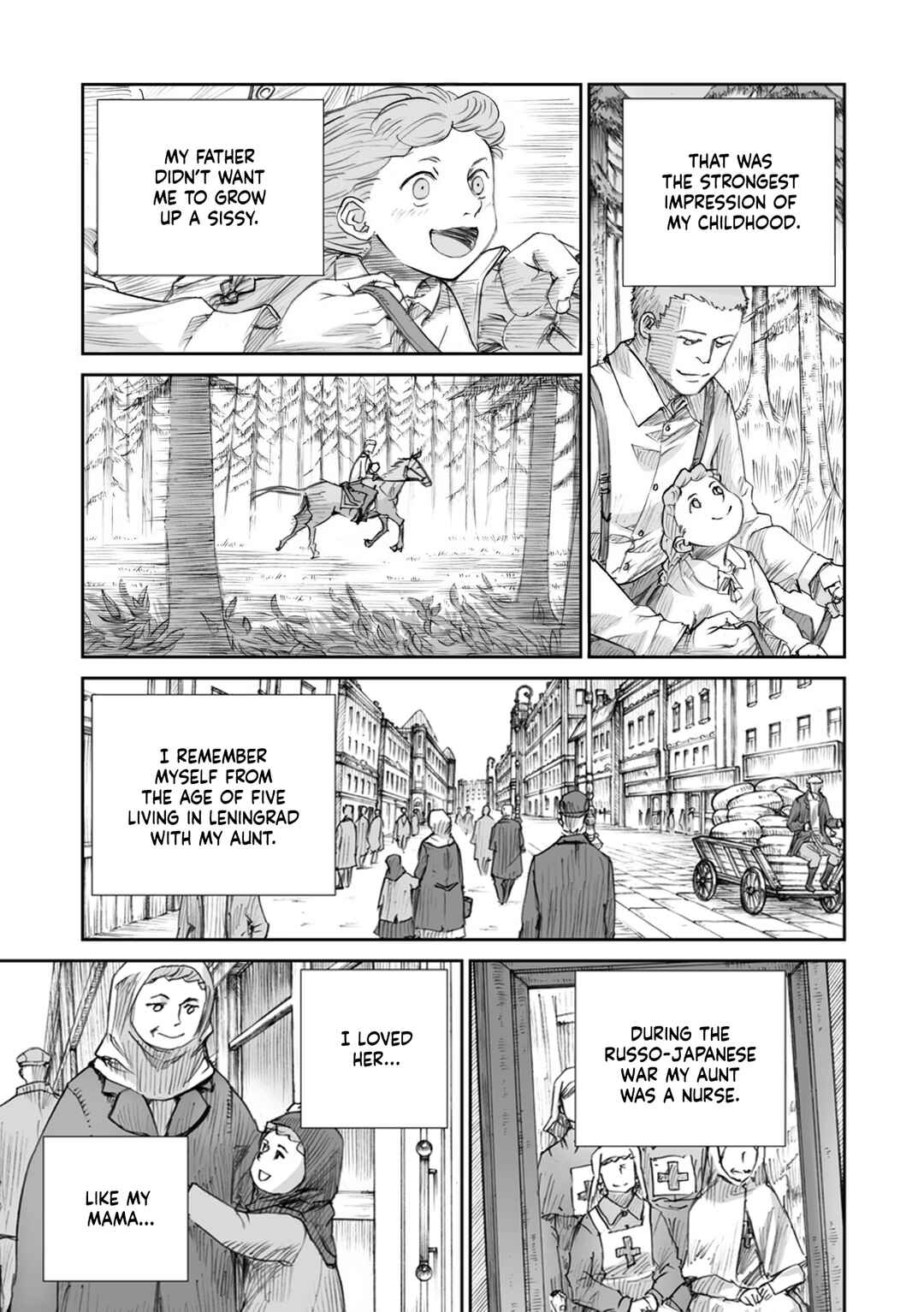 Page 5 Chapter 22 Sensou wa Onna no Kao wo Shiteinai