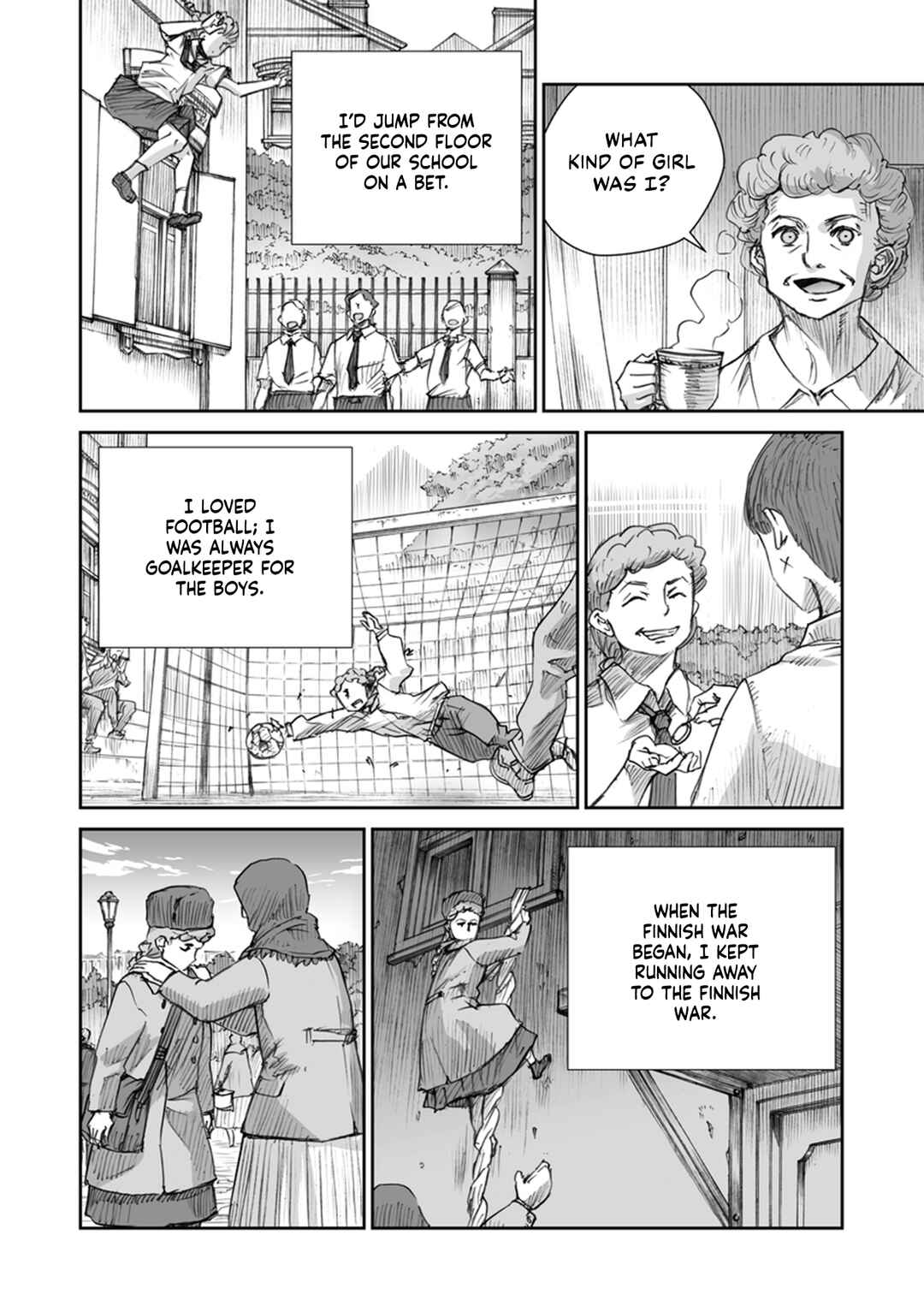 Page 6 Chapter 22 Sensou wa Onna no Kao wo Shiteinai