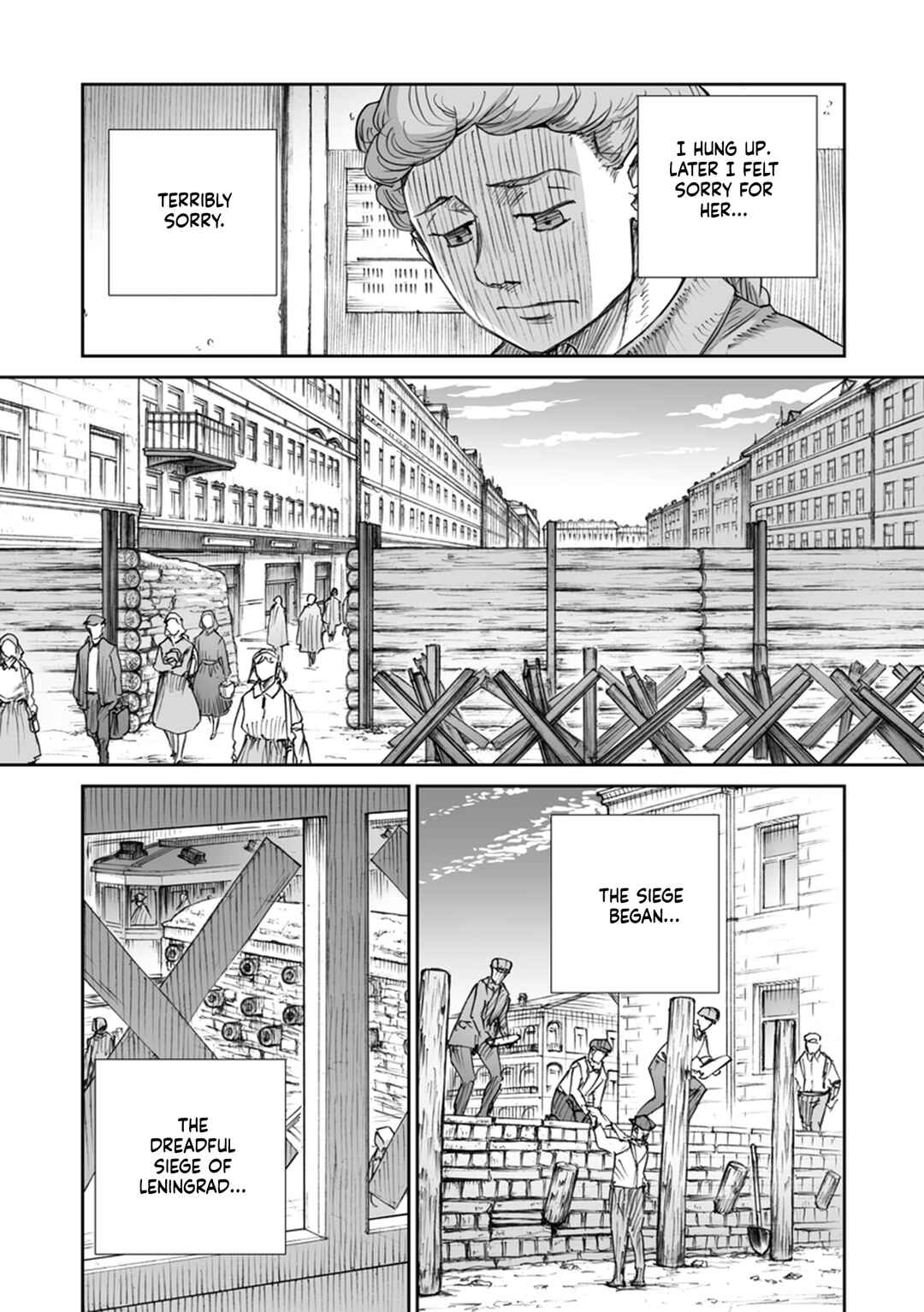Page 9 Chapter 22 Sensou wa Onna no Kao wo Shiteinai