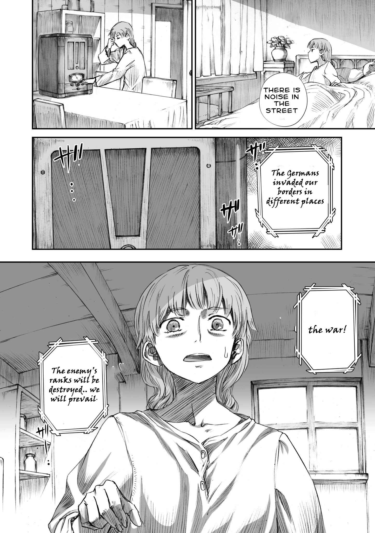 Page 10 Chapter 7 Sensou wa Onna no Kao wo Shiteinai