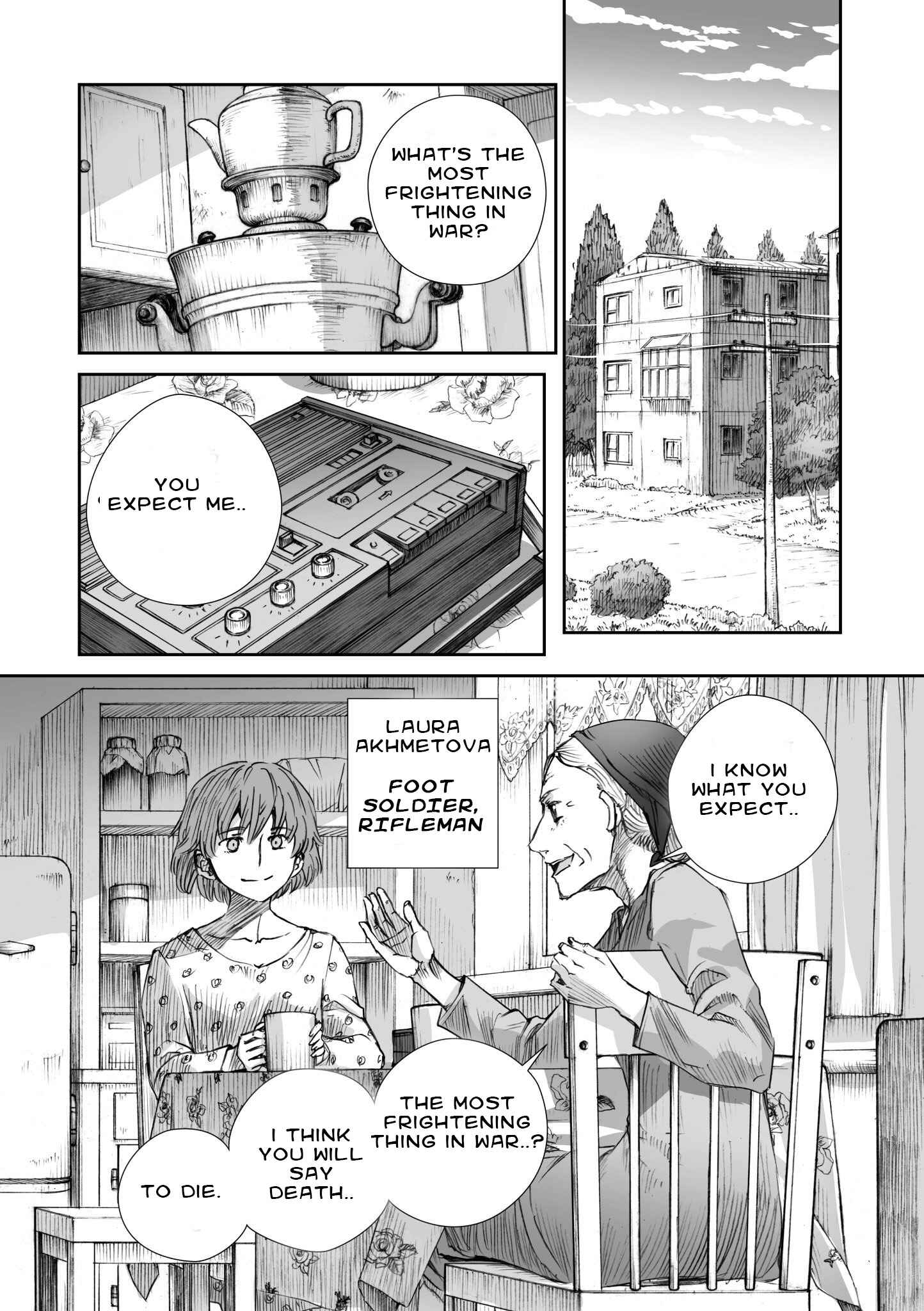 Page 25 Chapter 7 Sensou wa Onna no Kao wo Shiteinai