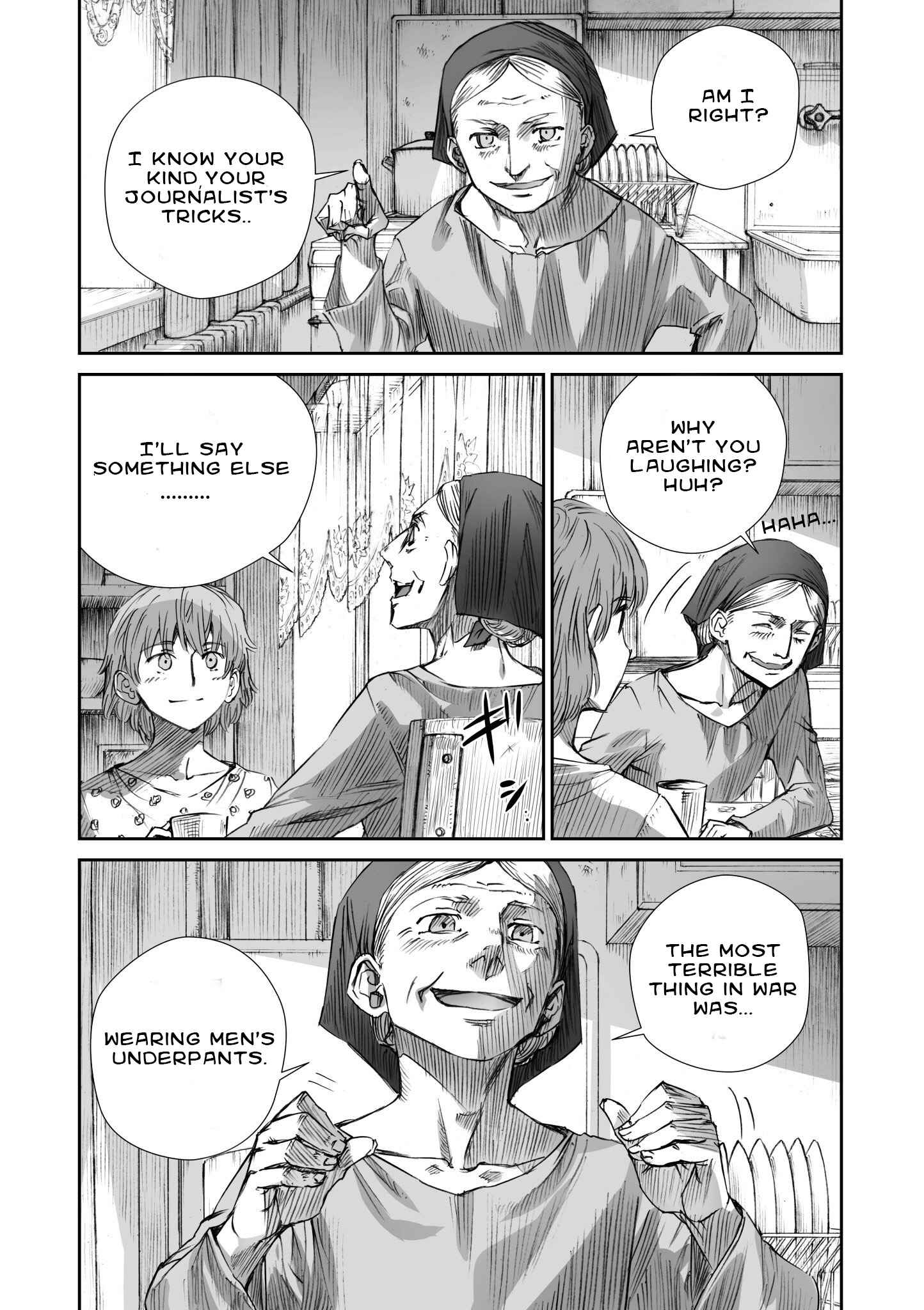 Page 26 Chapter 7 Sensou wa Onna no Kao wo Shiteinai