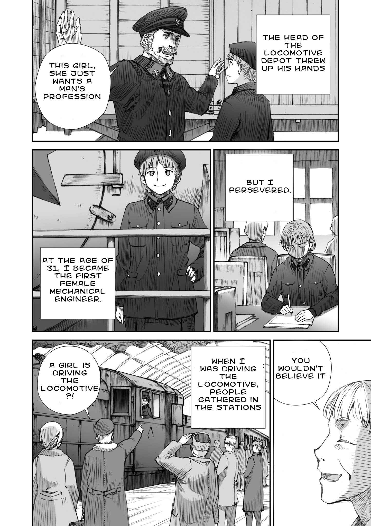 Page 8 Chapter 7 Sensou wa Onna no Kao wo Shiteinai