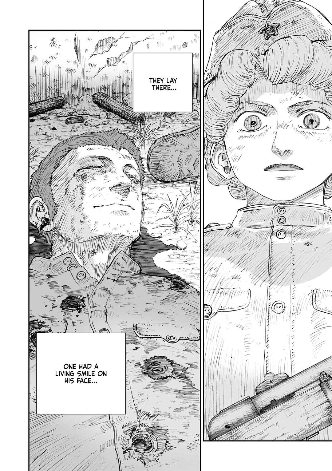Page 10 Chapter 32.9 Sensou wa Onna no Kao wo Shiteinai