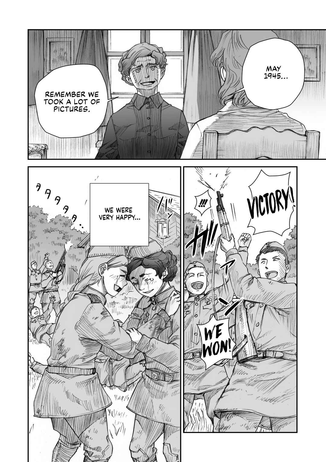 Page 16 Chapter 16.3 Sensou wa Onna no Kao wo Shiteinai