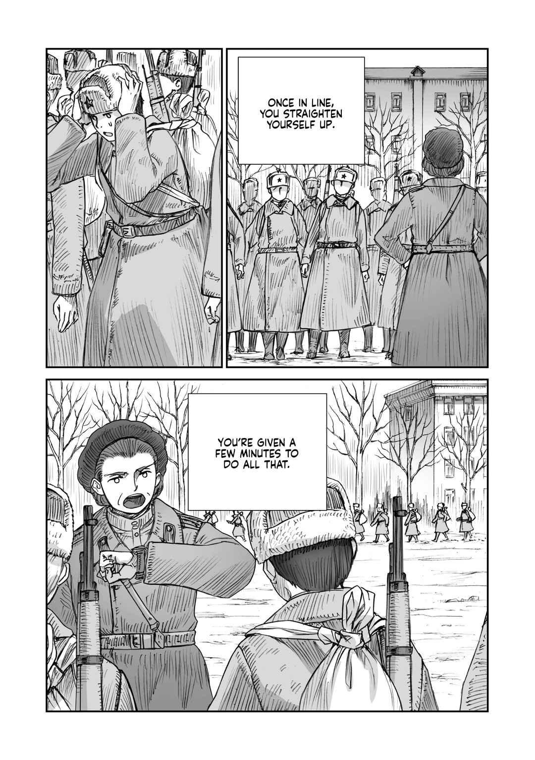 Page 10 Chapter 26.4 Sensou wa Onna no Kao wo Shiteinai