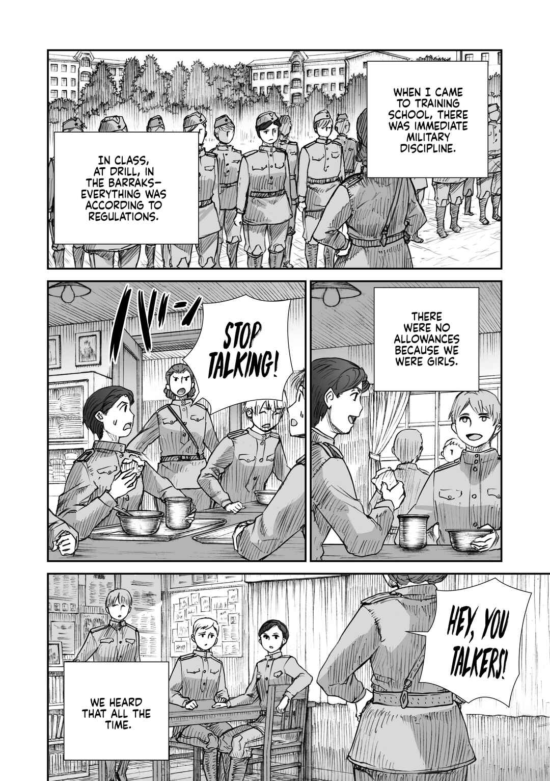 Page 4 Chapter 26.4 Sensou wa Onna no Kao wo Shiteinai