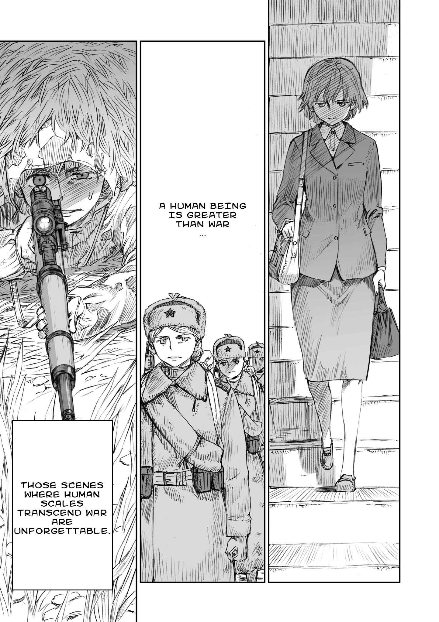 Page 15 Chapter 8 Sensou wa Onna no Kao wo Shiteinai