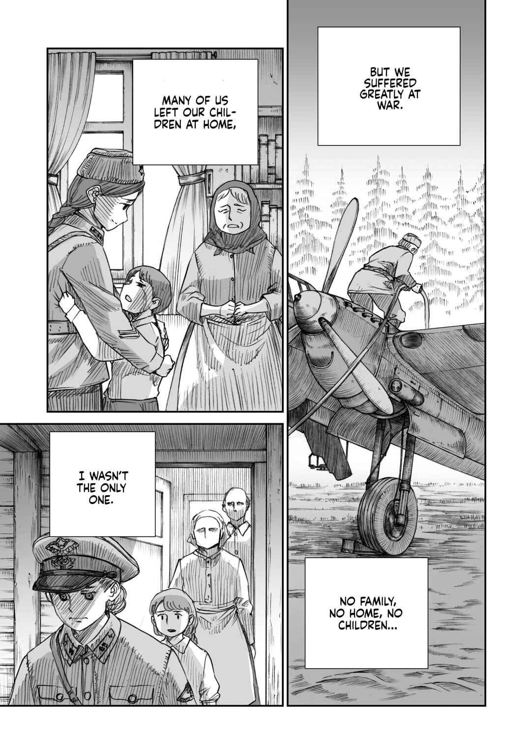 Page 13 Chapter 30 Sensou wa Onna no Kao wo Shiteinai