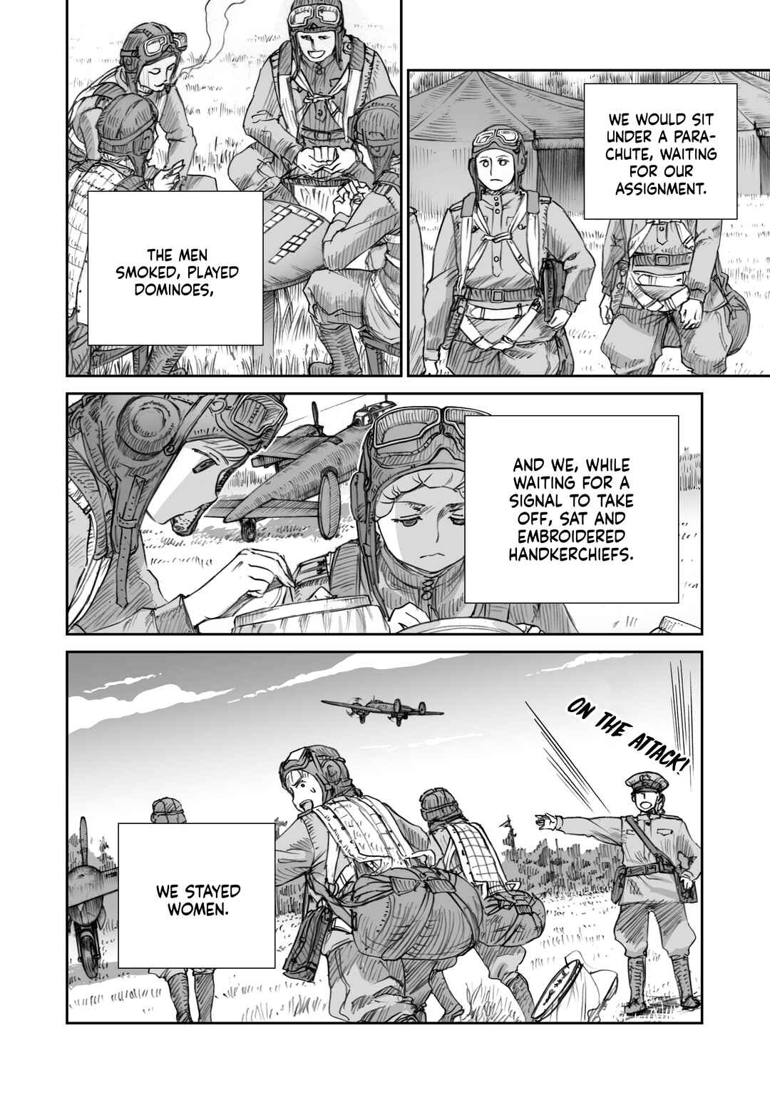 Page 14 Chapter 30 Sensou wa Onna no Kao wo Shiteinai