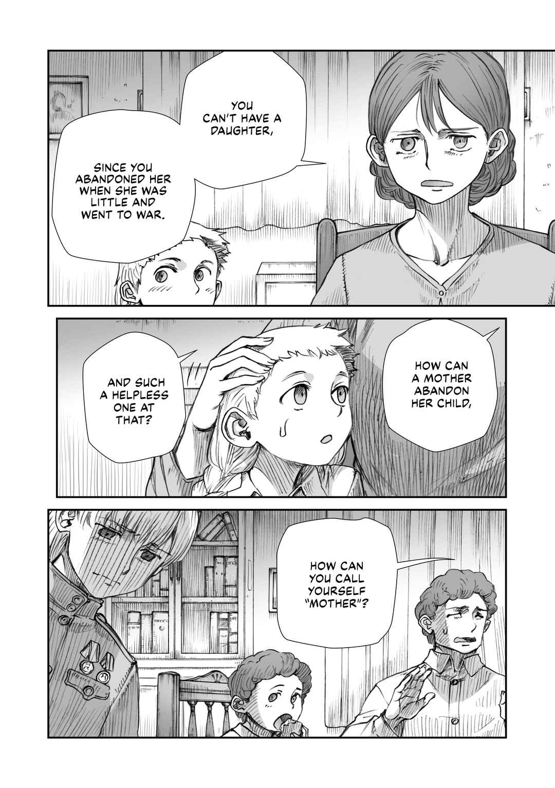 Page 4 Chapter 30 Sensou wa Onna no Kao wo Shiteinai