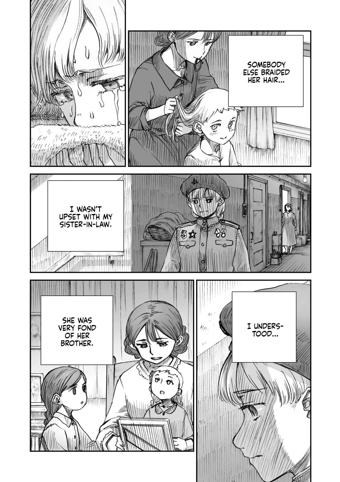 Page 9 Chapter 30 Sensou wa Onna no Kao wo Shiteinai