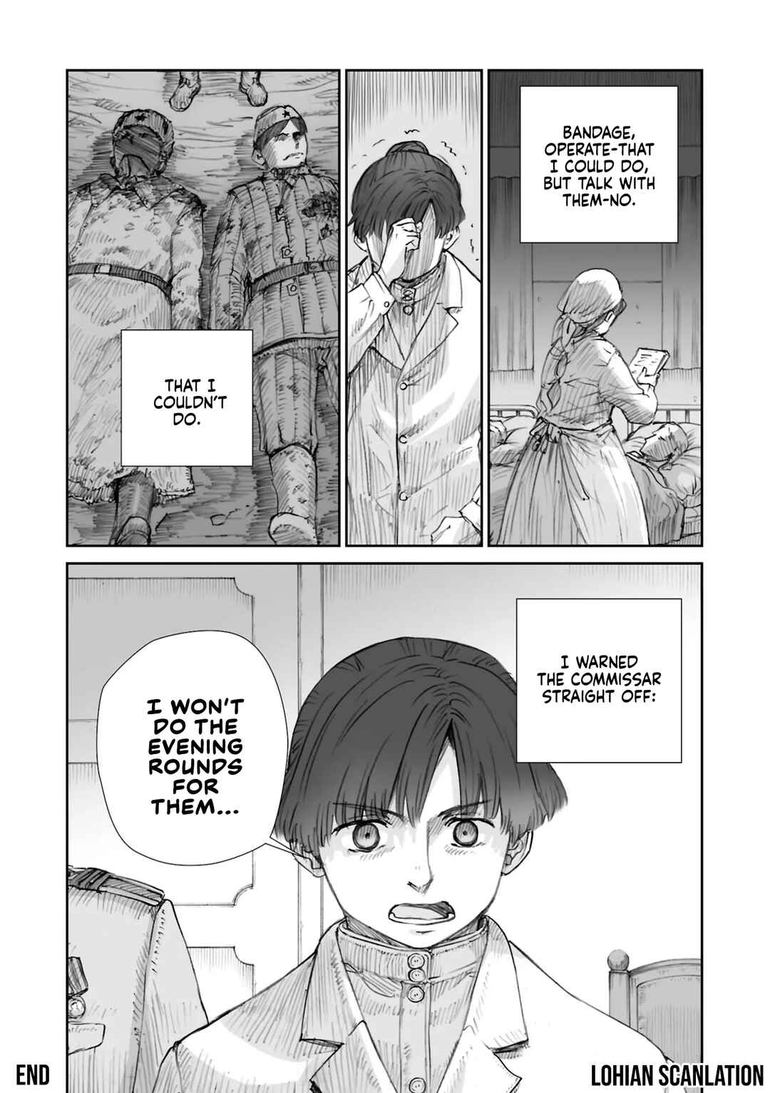 Page 8 Chapter 27.2 Sensou wa Onna no Kao wo Shiteinai