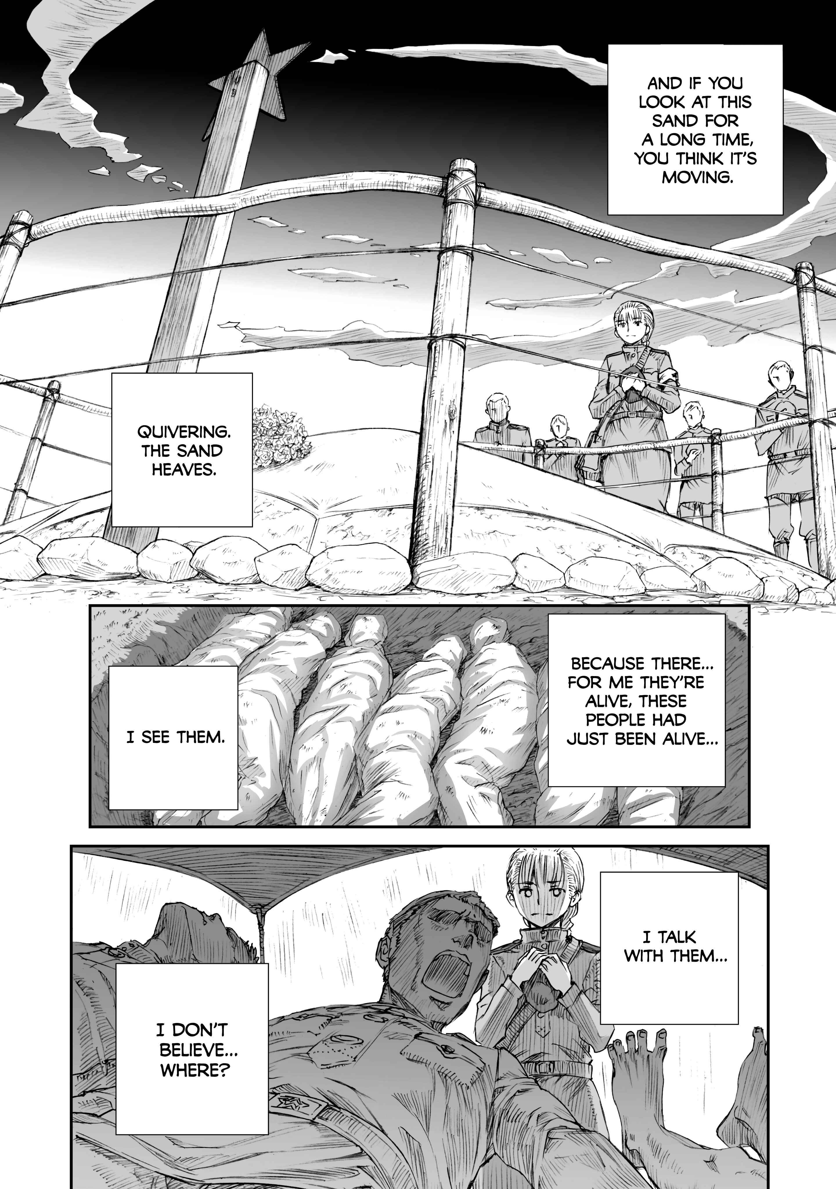 Page 18 Chapter 2 Sensou wa Onna no Kao wo Shiteinai