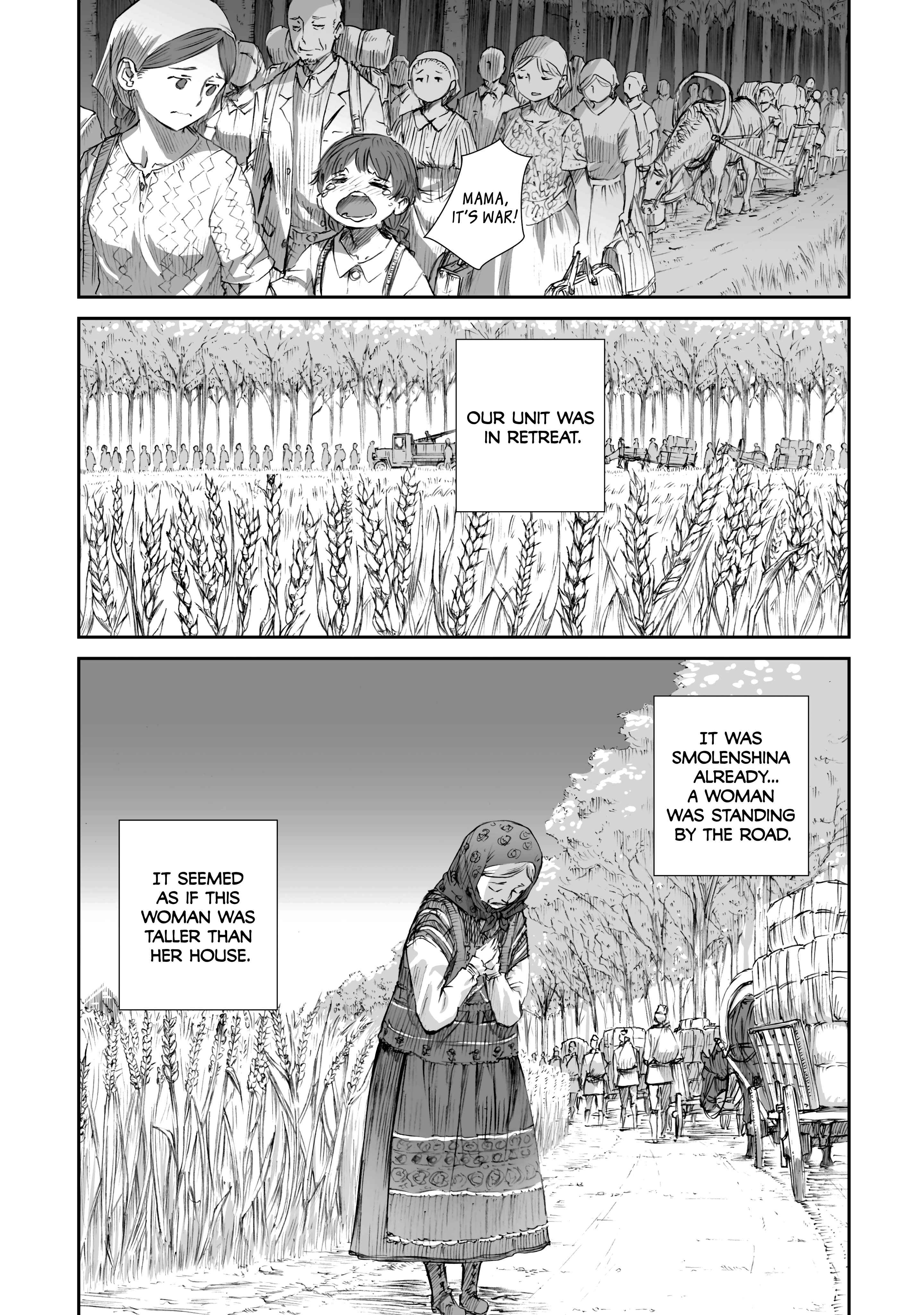 Page 4 Chapter 2 Sensou wa Onna no Kao wo Shiteinai