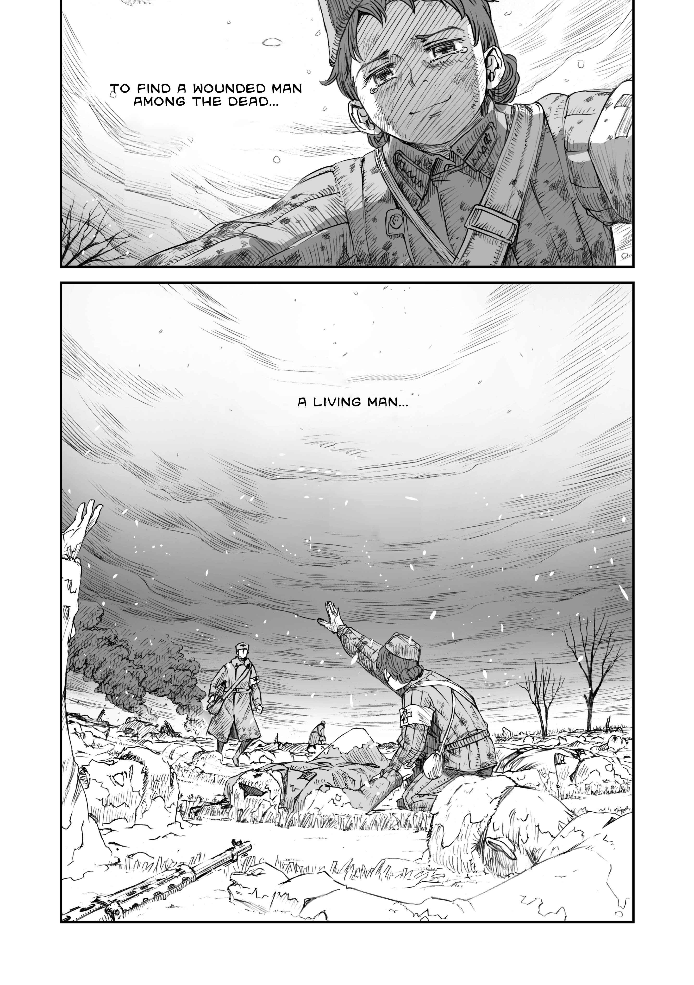 Page 16 Chapter 4 Sensou wa Onna no Kao wo Shiteinai