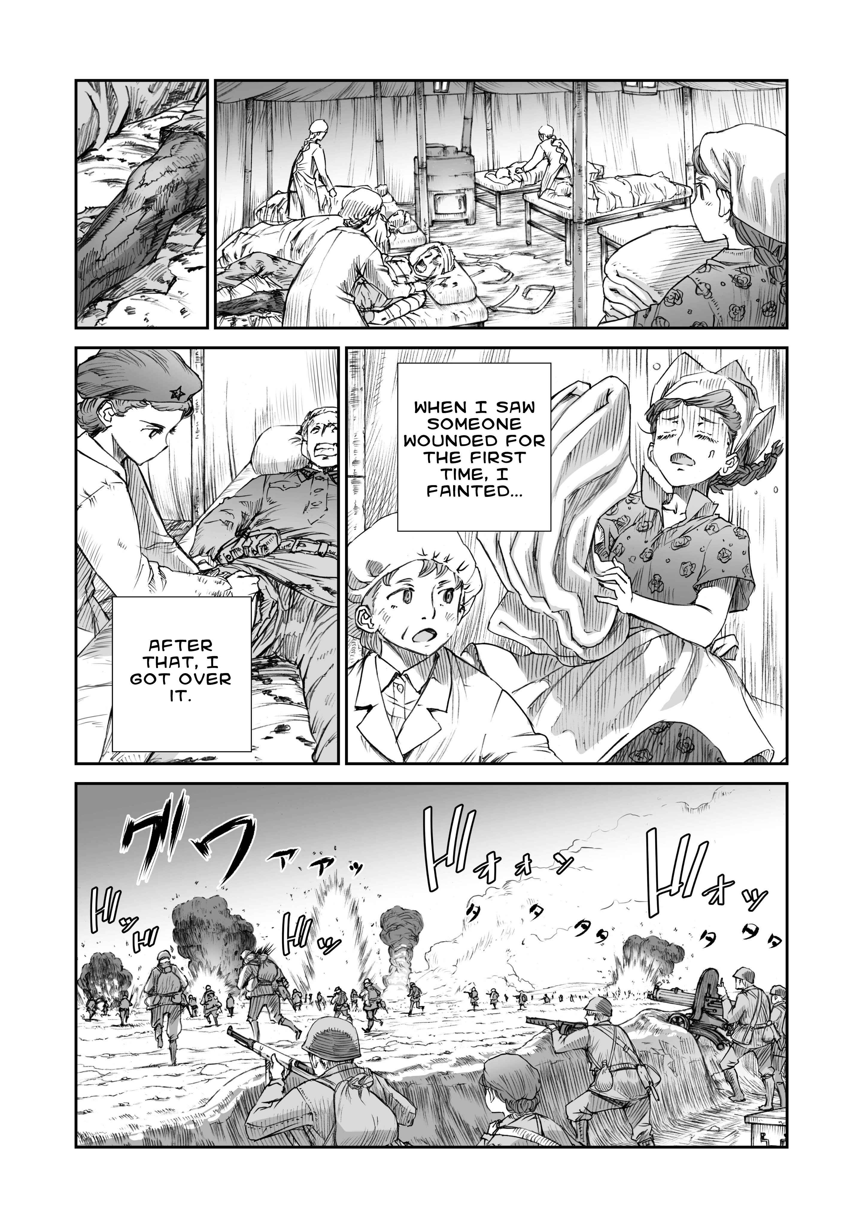 Page 2 Chapter 4 Sensou wa Onna no Kao wo Shiteinai