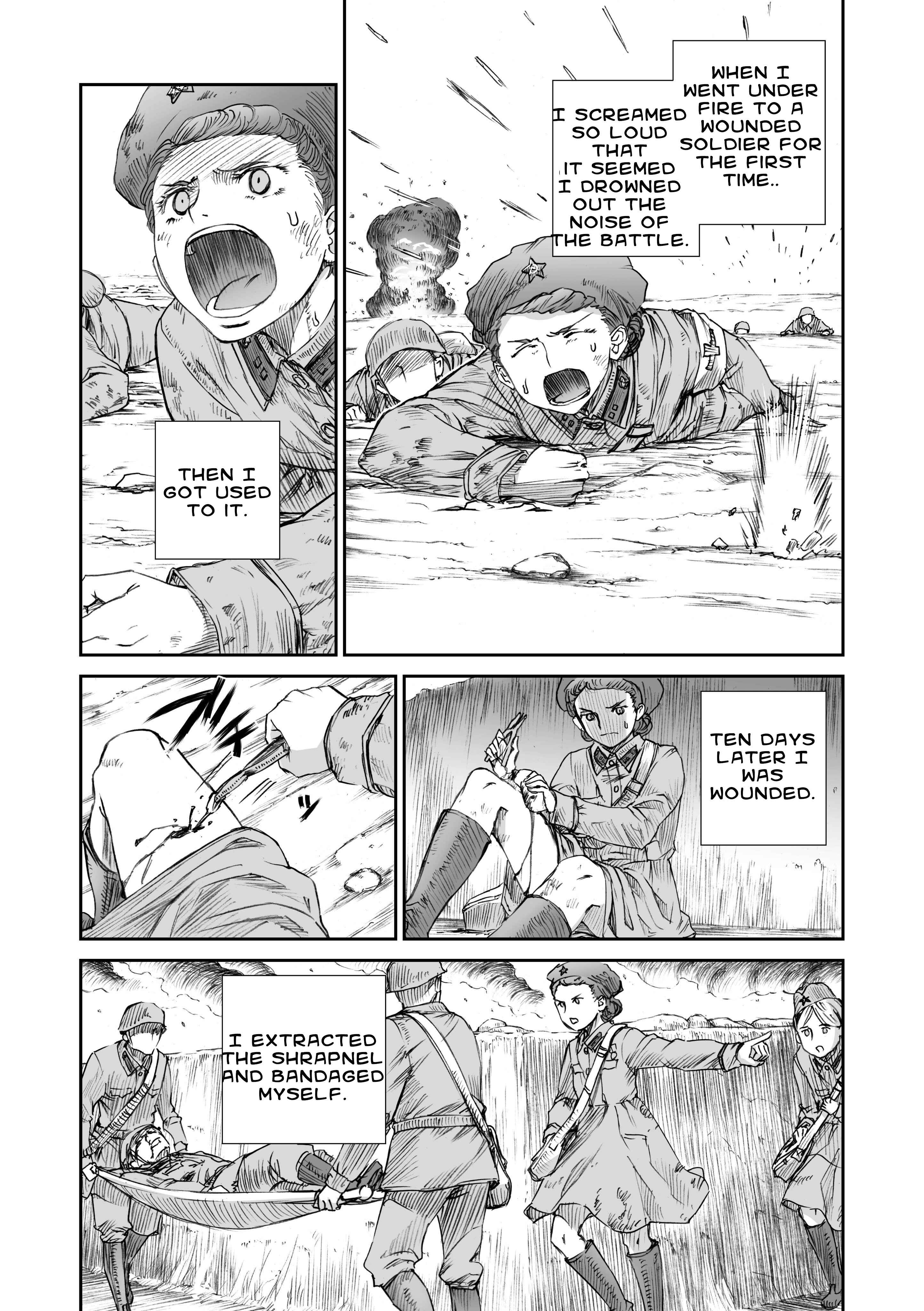 Page 3 Chapter 4 Sensou wa Onna no Kao wo Shiteinai