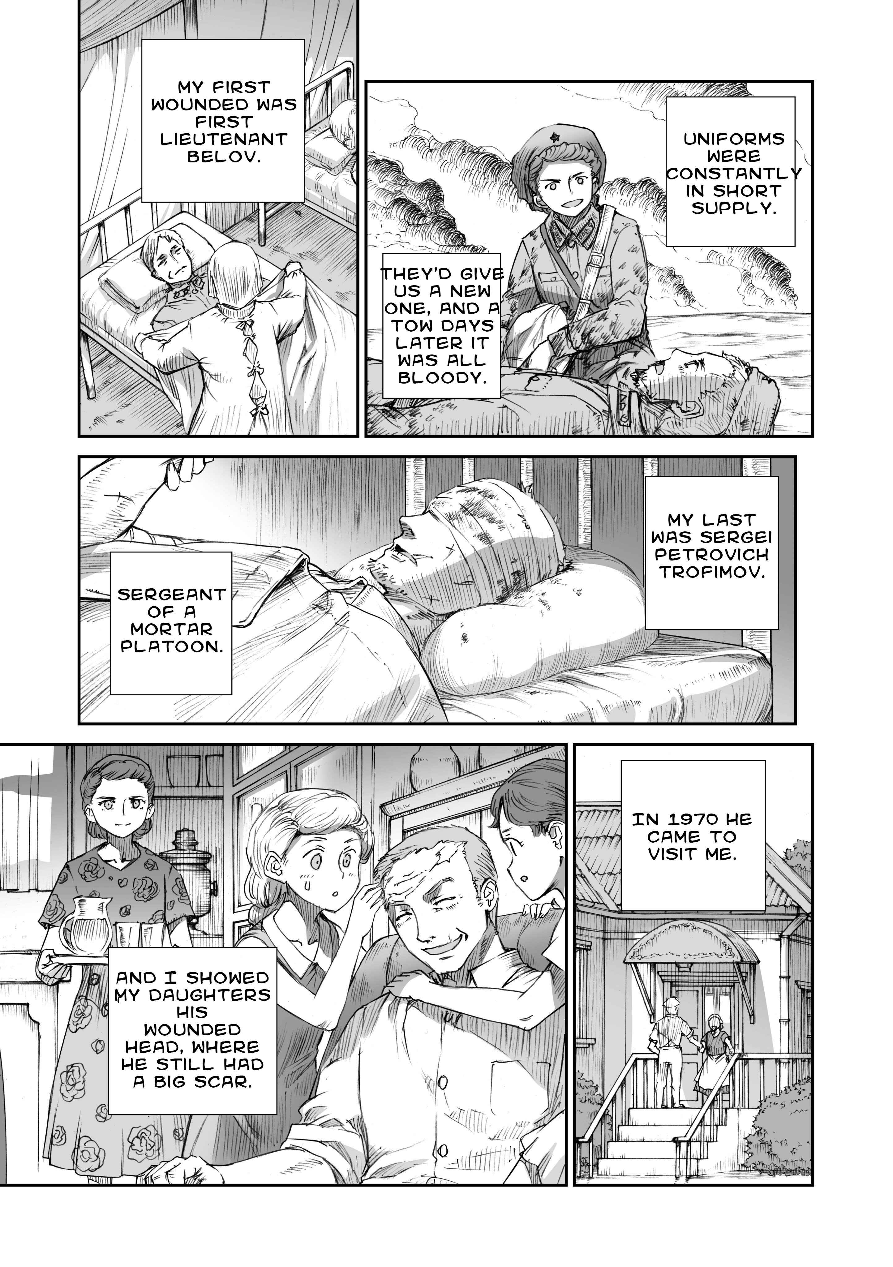 Page 9 Chapter 4 Sensou wa Onna no Kao wo Shiteinai