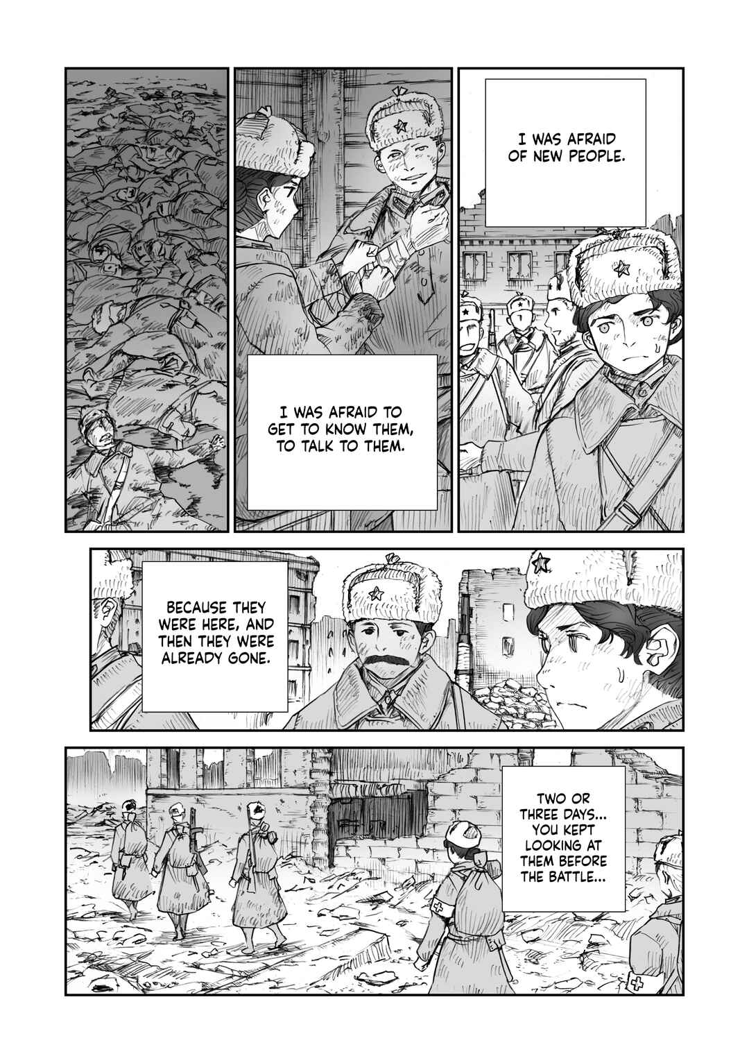 Page 10 Chapter 16.2 Sensou wa Onna no Kao wo Shiteinai